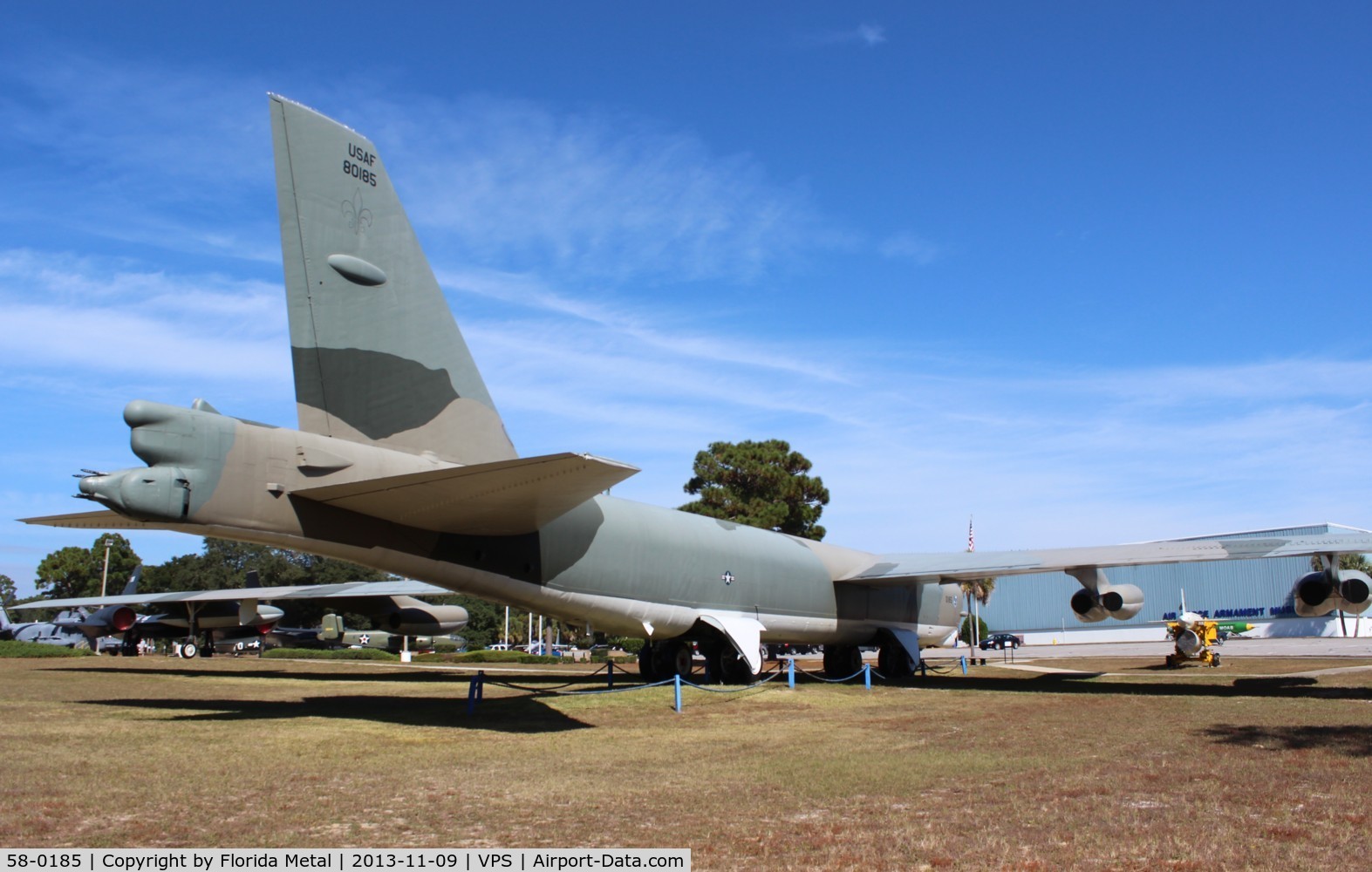 58-0185, 1958 Boeing B-52G Stratofortress C/N 464253, B-52G