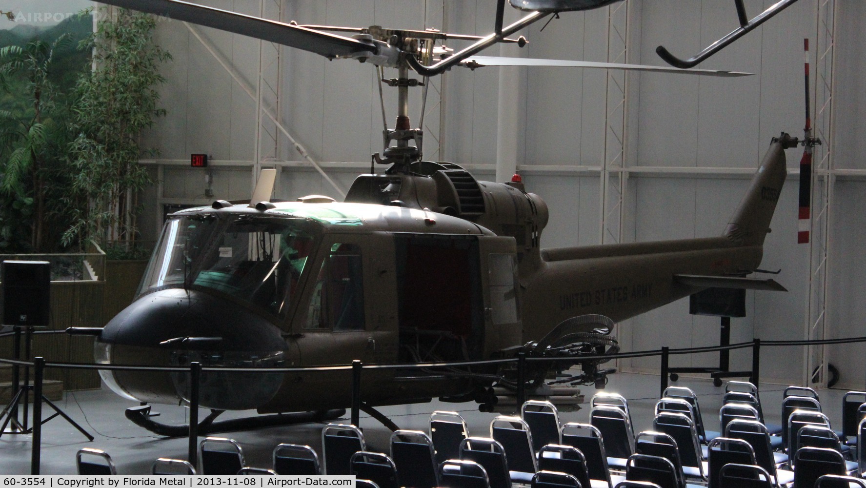 60-3554, 1960 Bell UH-1B Iroquois C/N 200, UH-1B Iroquois at the Army Aviation Museum