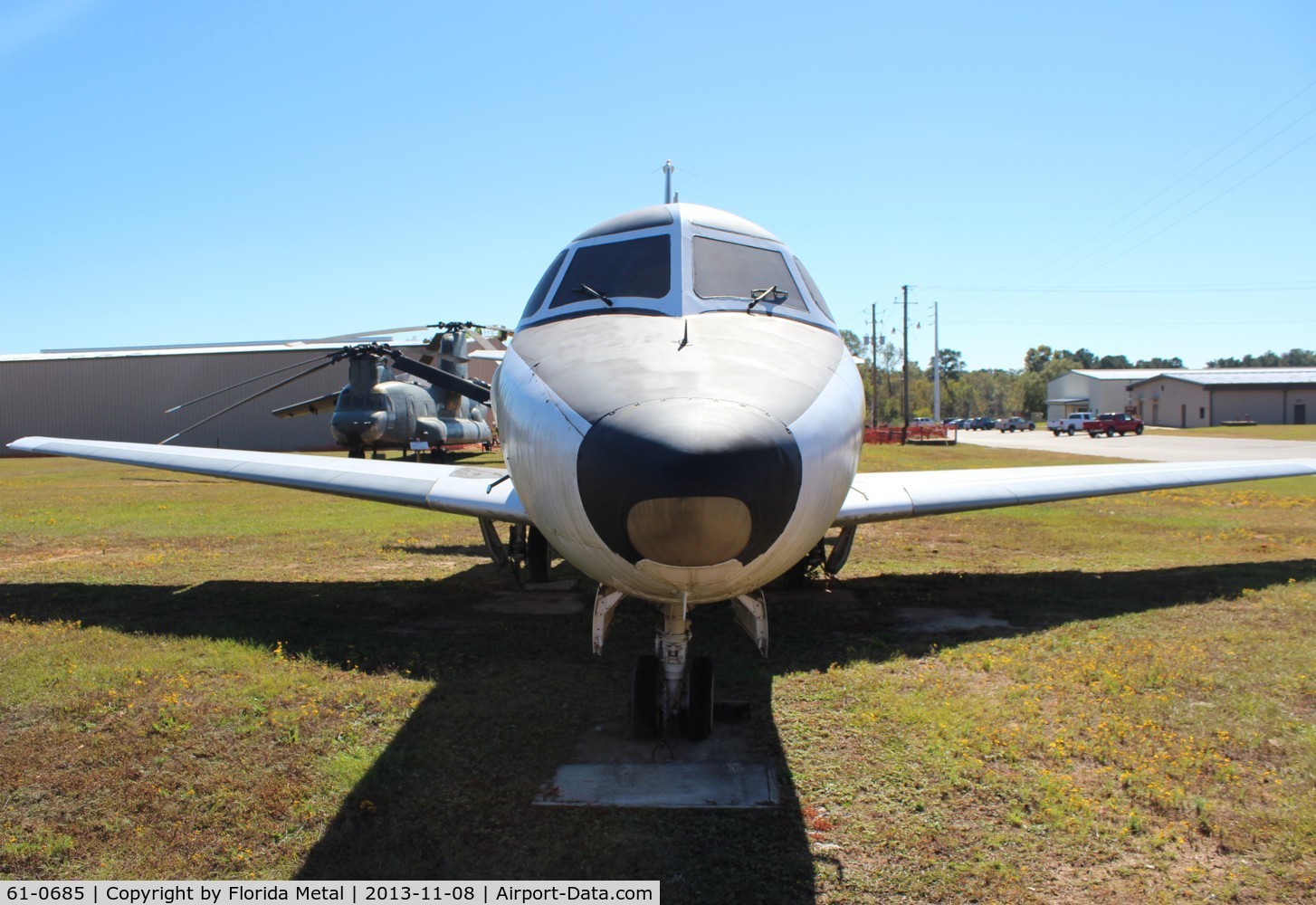 61-0685, 1961 North American CT-39A Sabreliner C/N 265-88, CT-39A Sabreliner at Army Aviation Museum