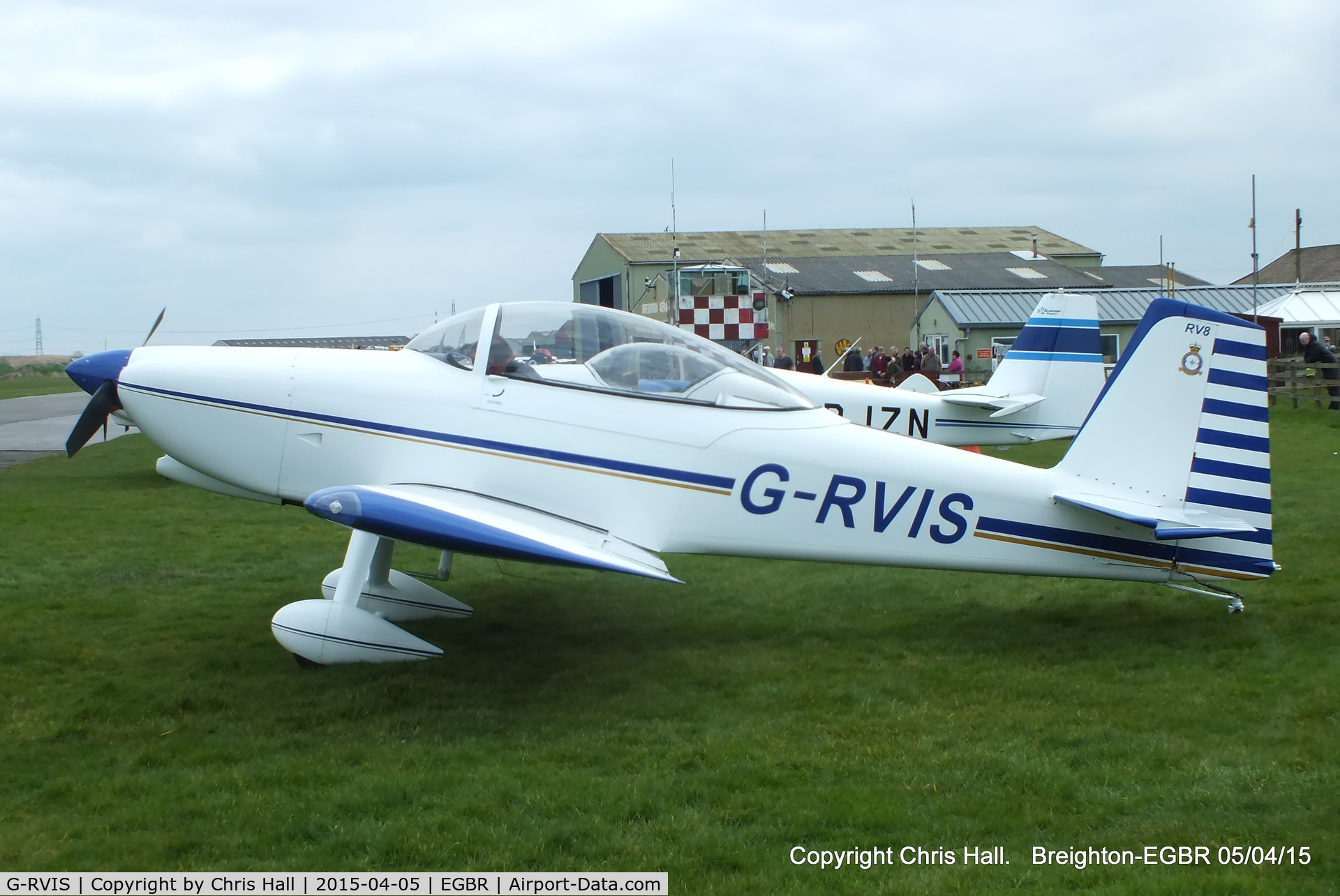 G-RVIS, 2003 Vans RV-8 C/N PFA 303-14031, at the Easter Homebuilt Aircraft Fly-in