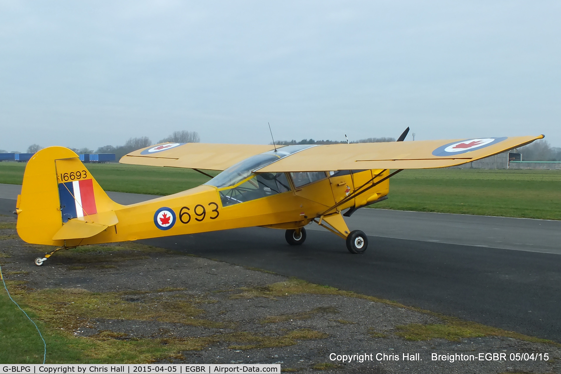 G-BLPG, 1959 Auster J-1N Alpha C/N 3395, at the Easter Homebuilt Aircraft Fly-in