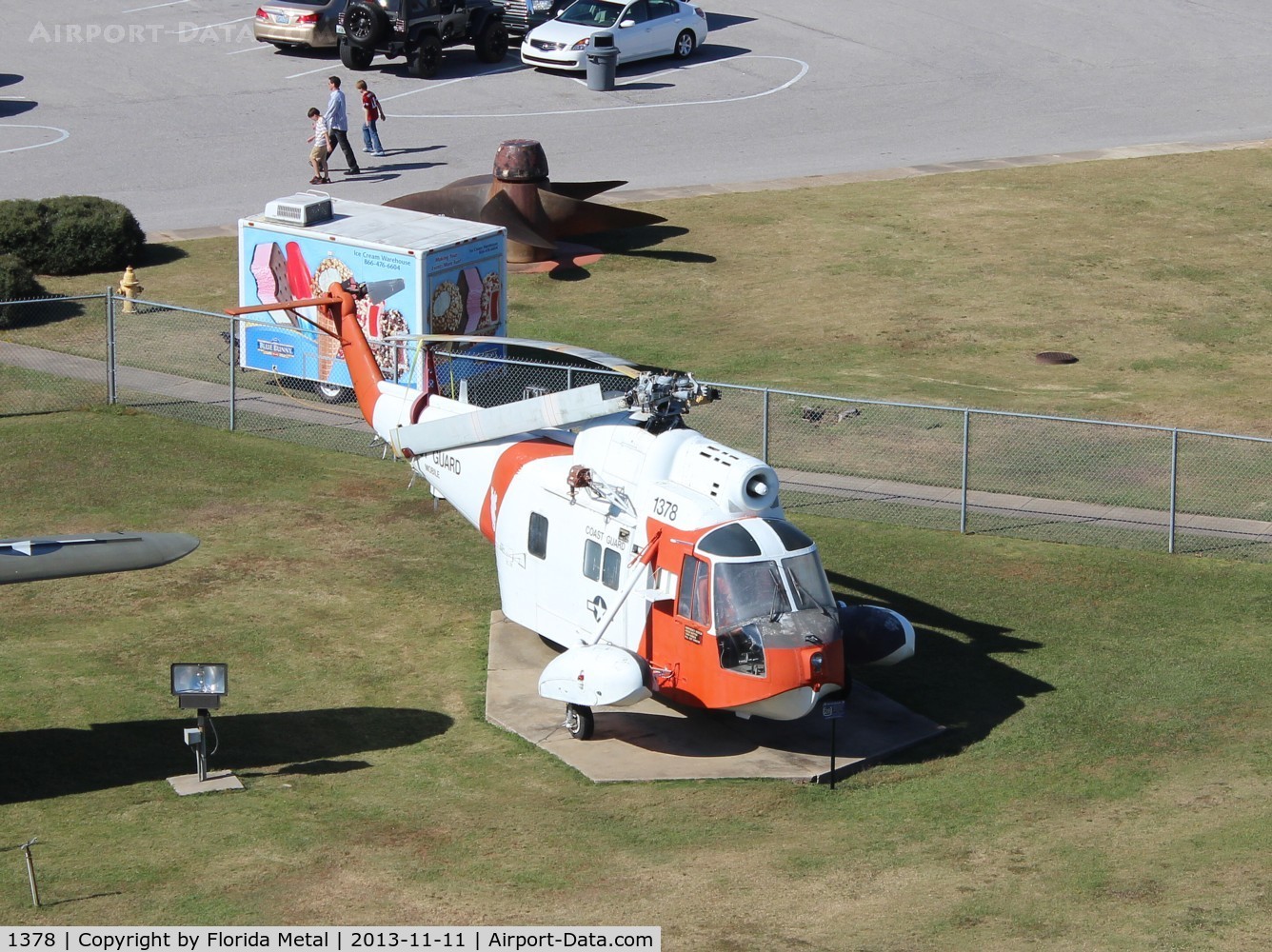 1378, Sikorsky HH-52A Sea Guard C/N 62.056, HH-52 Sea Guardian at Battleship Alabama museum