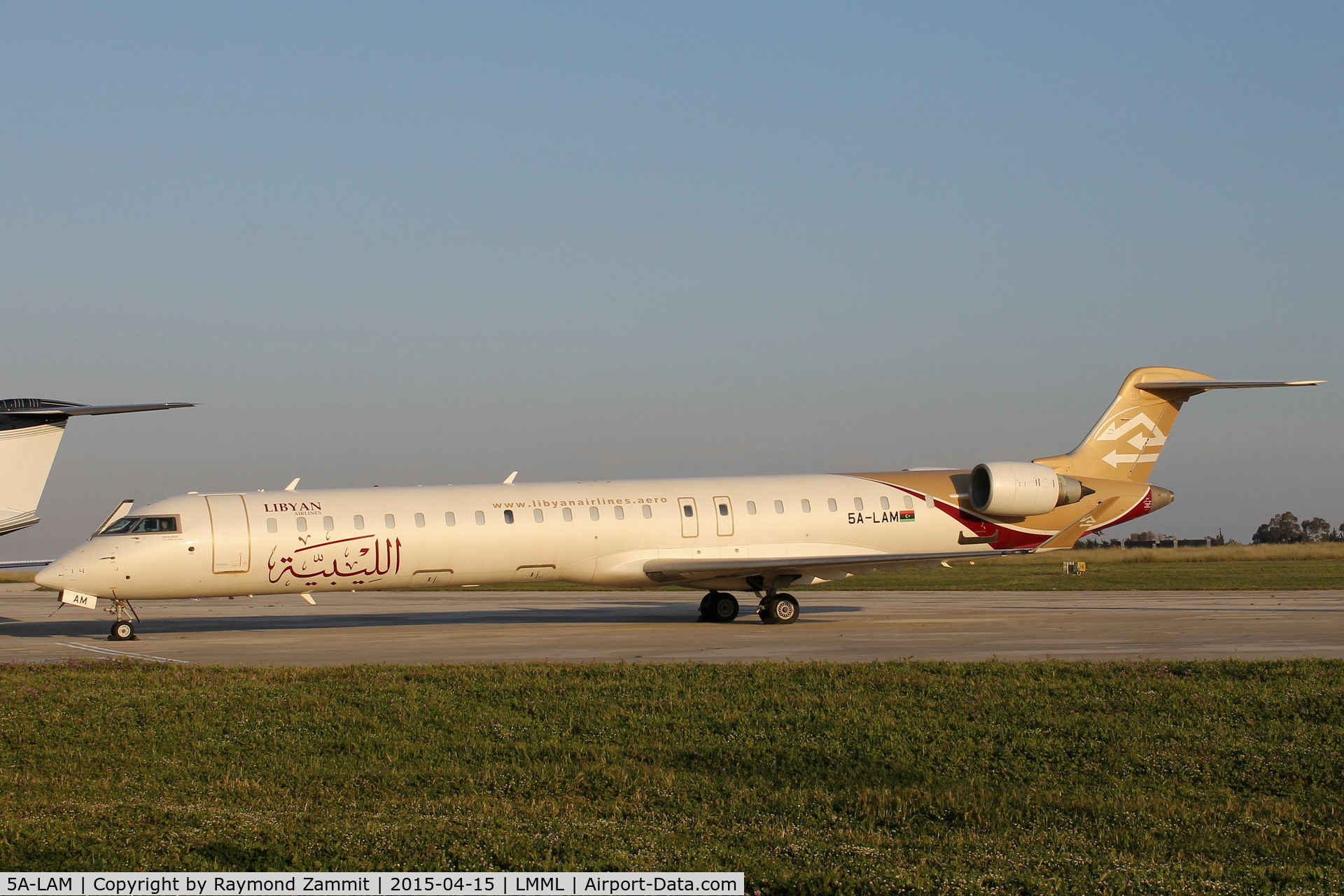 5A-LAM, 2010 Bombardier CRJ-900ER (CL-600-2D24) C/N 15257, Canadair CL-600 CRJ-900 5A-LAM Libyan Airlines