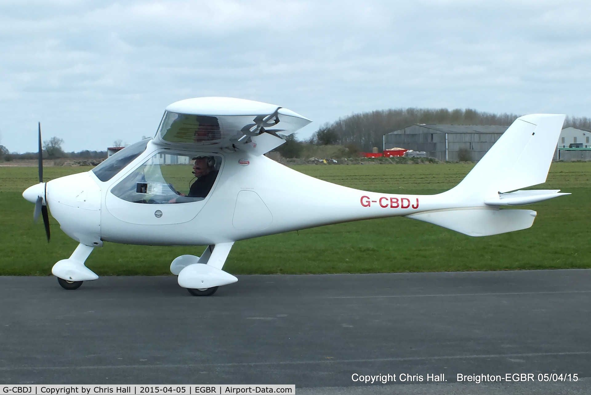 G-CBDJ, 2001 Flight Design CT2K C/N 7850, at the Easter Homebuilt Aircraft Fly-in