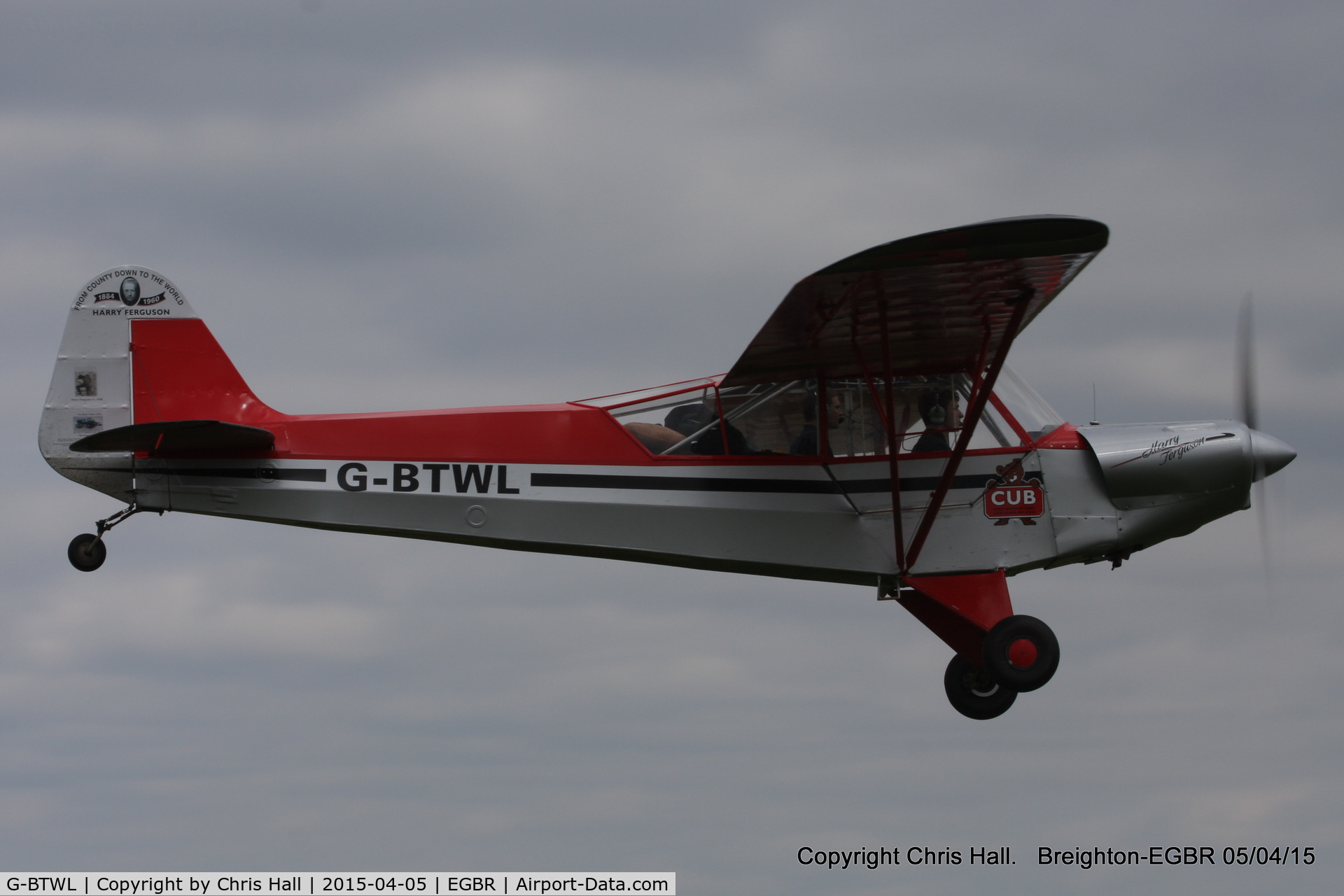 G-BTWL, 1992 Wag-Aero Sport Trainer C/N PFA 108-10893, at the Easter Homebuilt Aircraft Fly-in