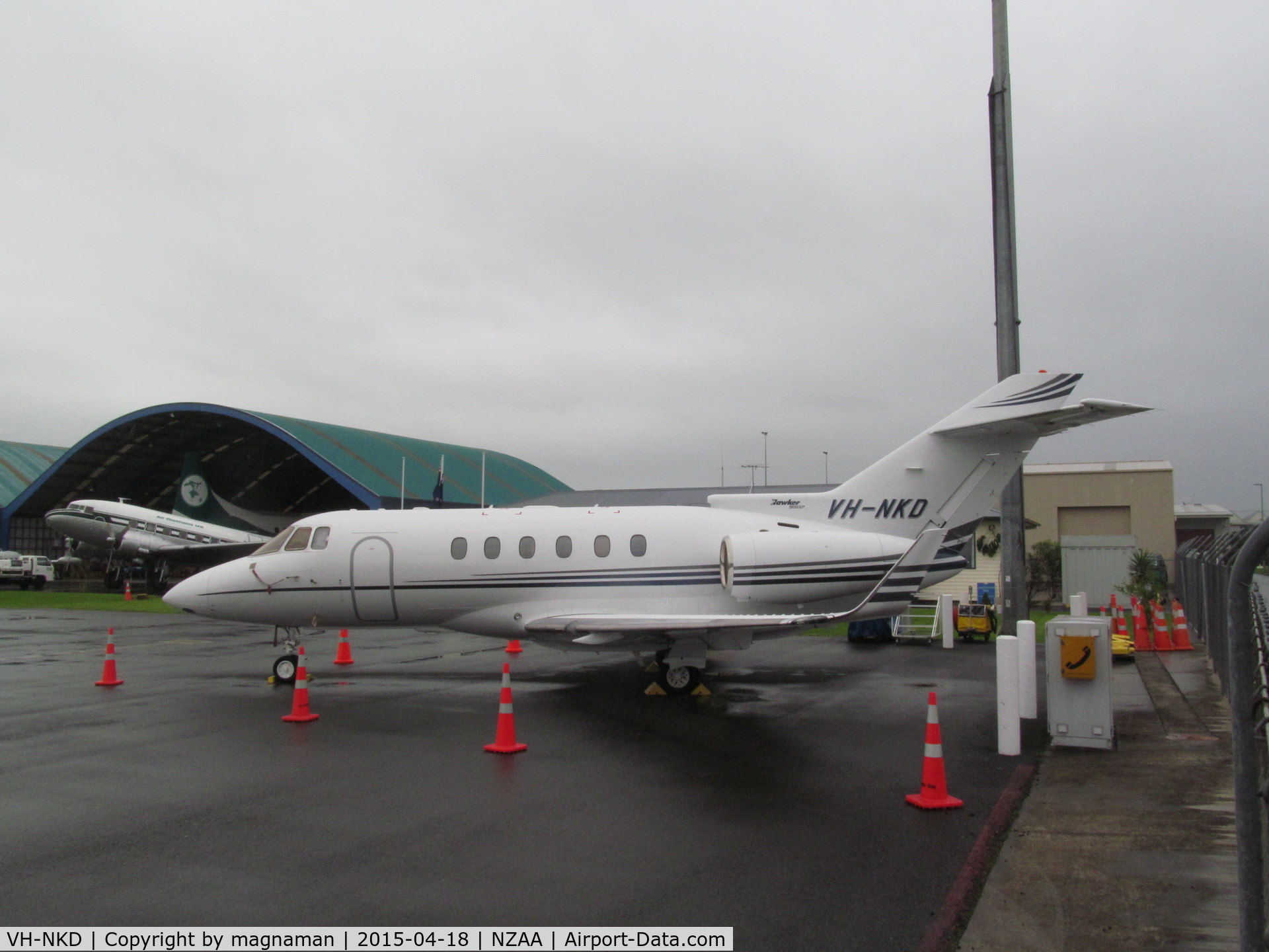 VH-NKD, 2008 Hawker Beechcraft 900XP C/N HA-0064, Recent regular to NZAA but today first time I had chance to get a photo. My first VH- HS125