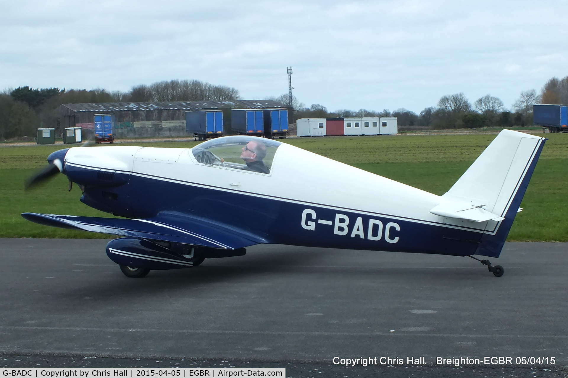 G-BADC, 1980 Rollason Beta B2A C/N PFA 002-10140, at the Easter Homebuilt Aircraft Fly-in