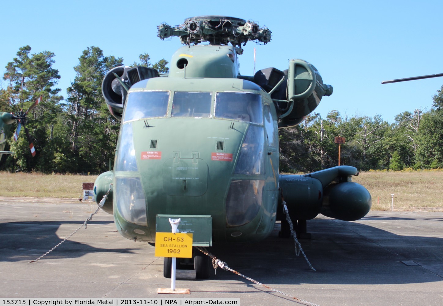 153715, Sikorsky CH-53A Sea Stallion C/N 65-105, CH-53A Sea Stallion