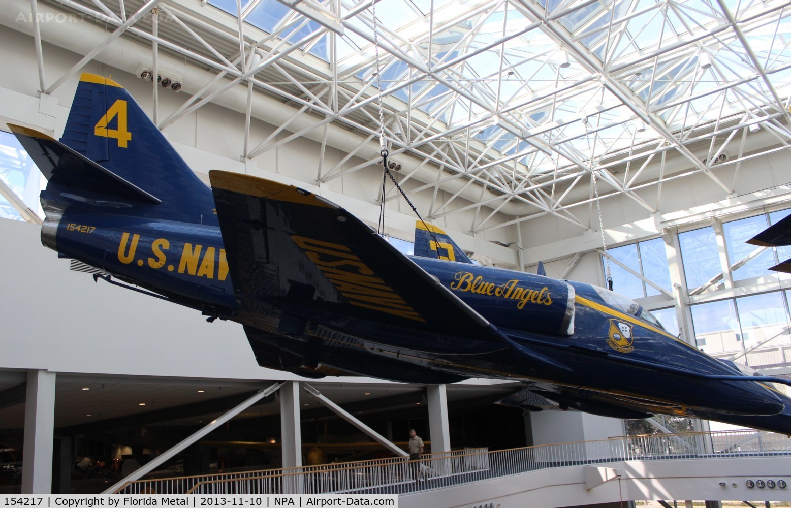 154217, Douglas A-4F Skyhawk C/N 13674, Blue Angels