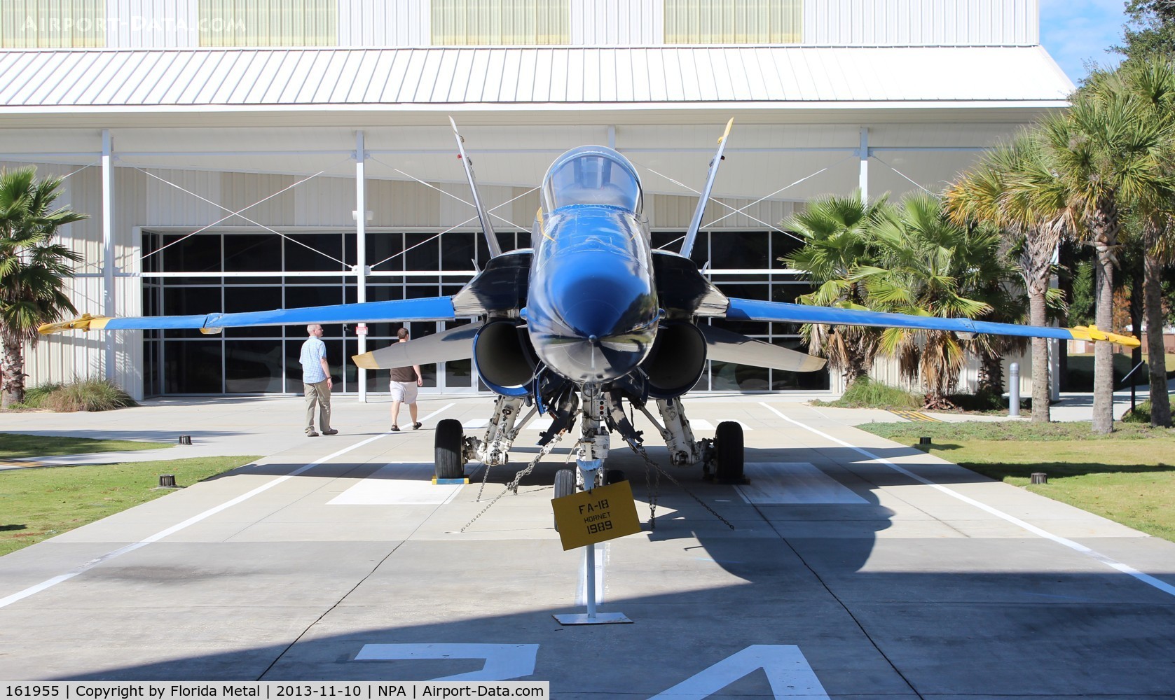 161955, McDonnell Douglas F/A-18A Hornet C/N 0166, Blue Angels F-18