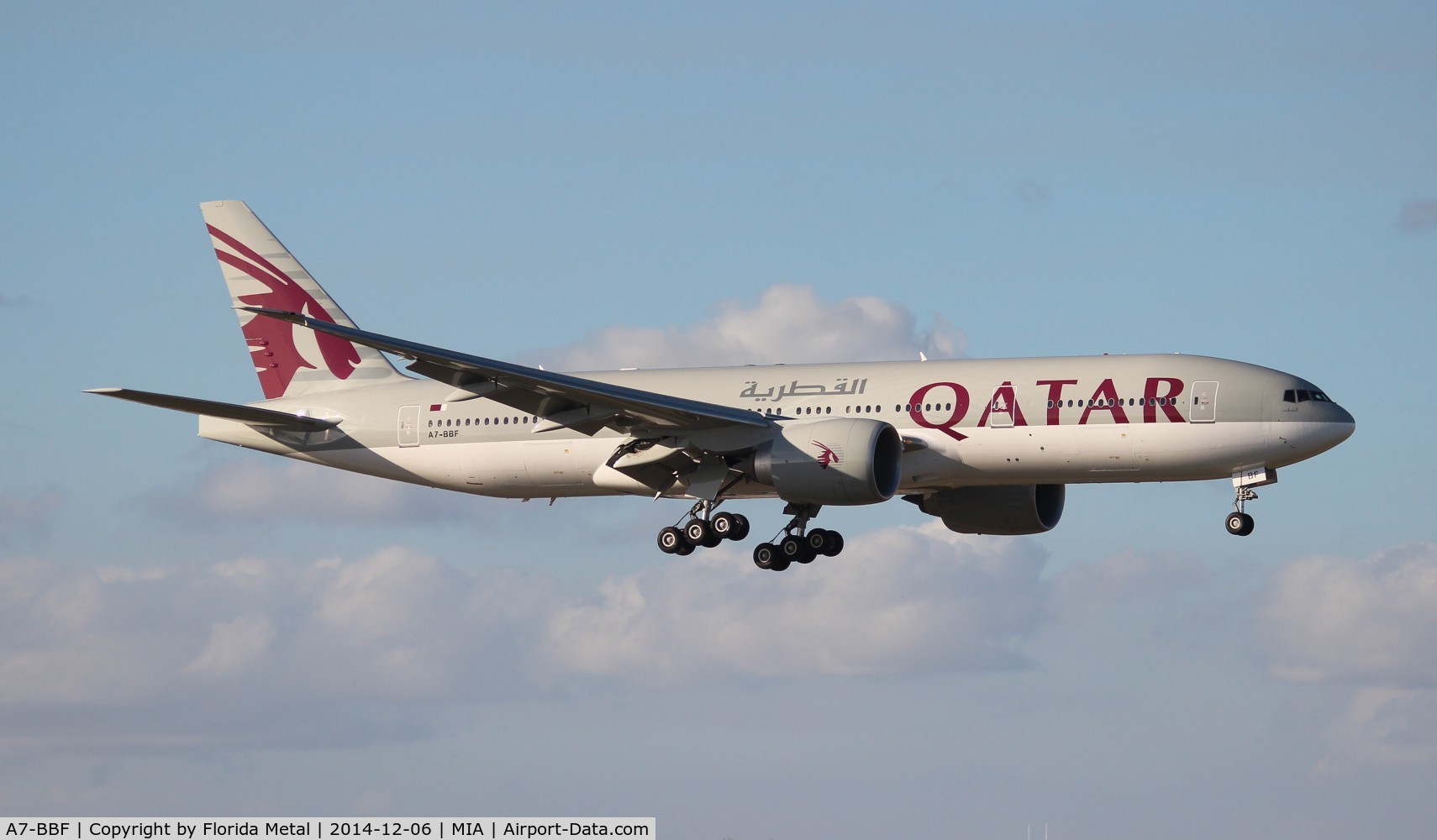 A7-BBF, 2010 Boeing 777-2DZ/LR C/N 36018, Qatar Airways