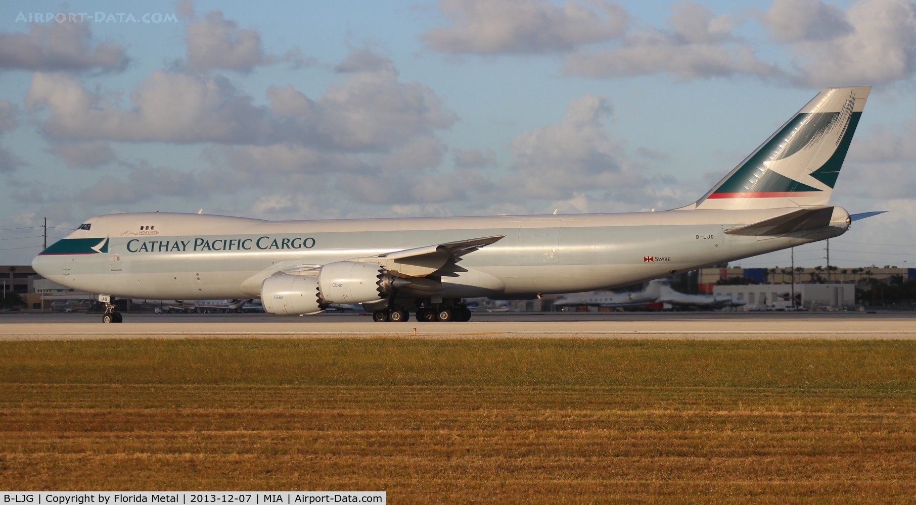 B-LJG, 2012 Boeing 747-867F C/N 39244, Cathay Cargo