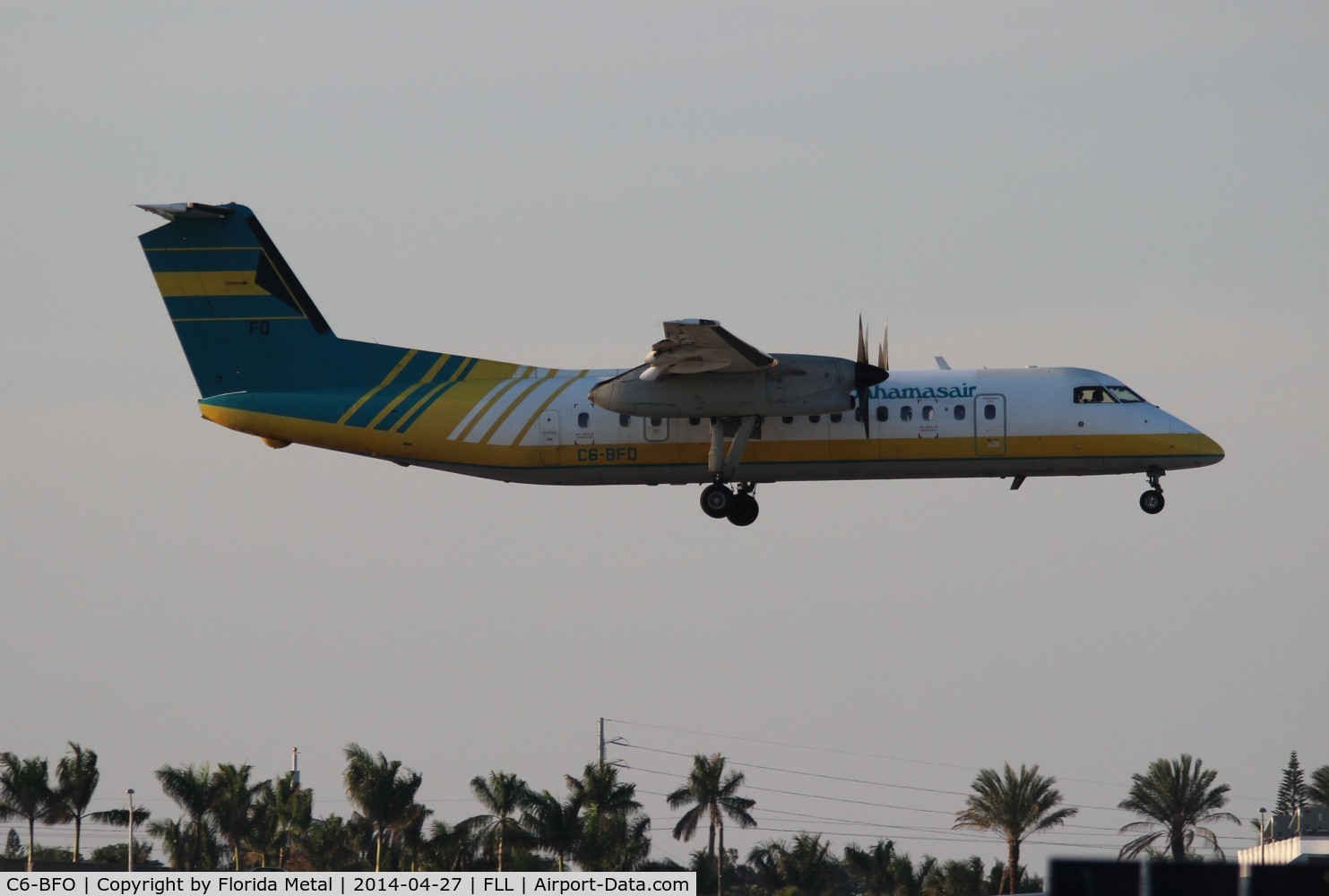 C6-BFO, 1989 De Havilland Canada DHC-8-301 Dash 8 C/N 164, Bahamas Air