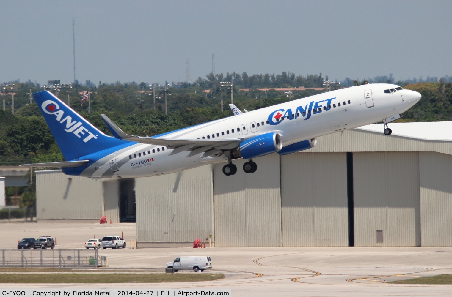 C-FYQO, 2002 Boeing 737-8AS C/N 29934, Canjet