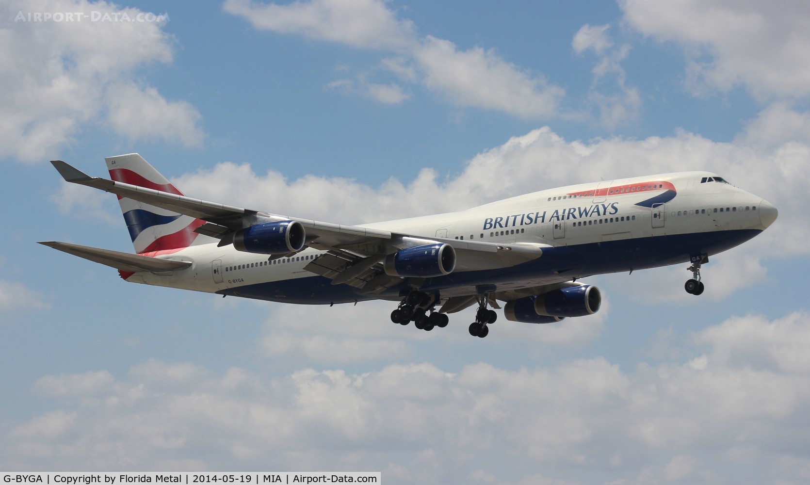 G-BYGA, 1998 Boeing 747-436 C/N 28855, British Airways