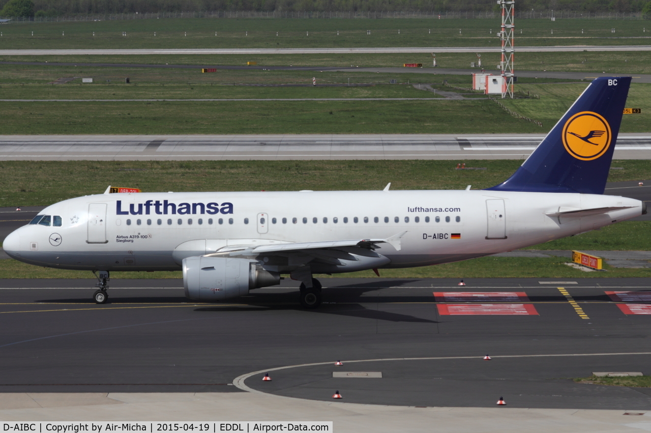 D-AIBC, 2010 Airbus A319-112 C/N 4332, Lufthansa