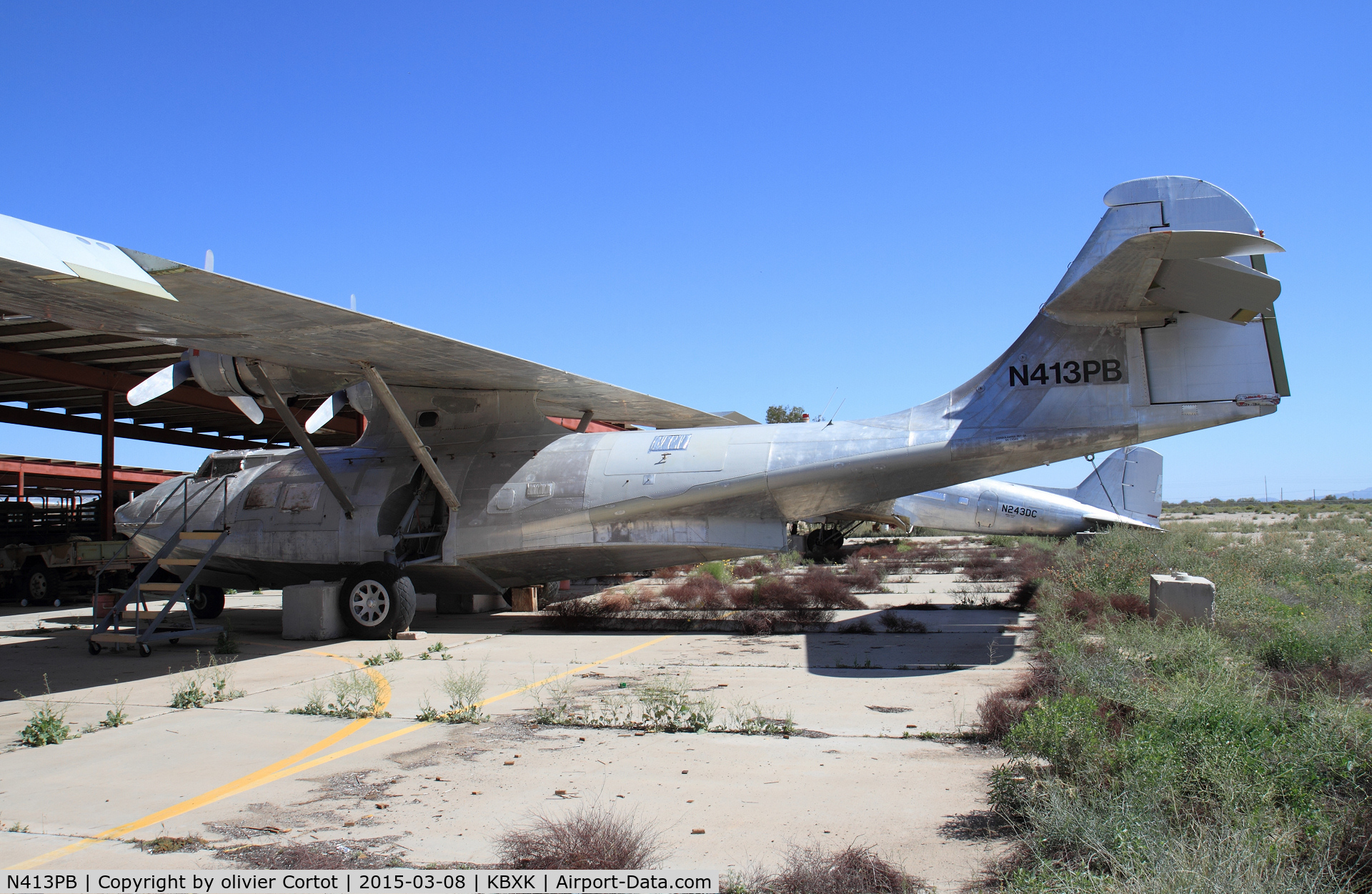 N413PB, Consolidated PBY-5A Catalina C/N CV343, Now in Buckeye ?