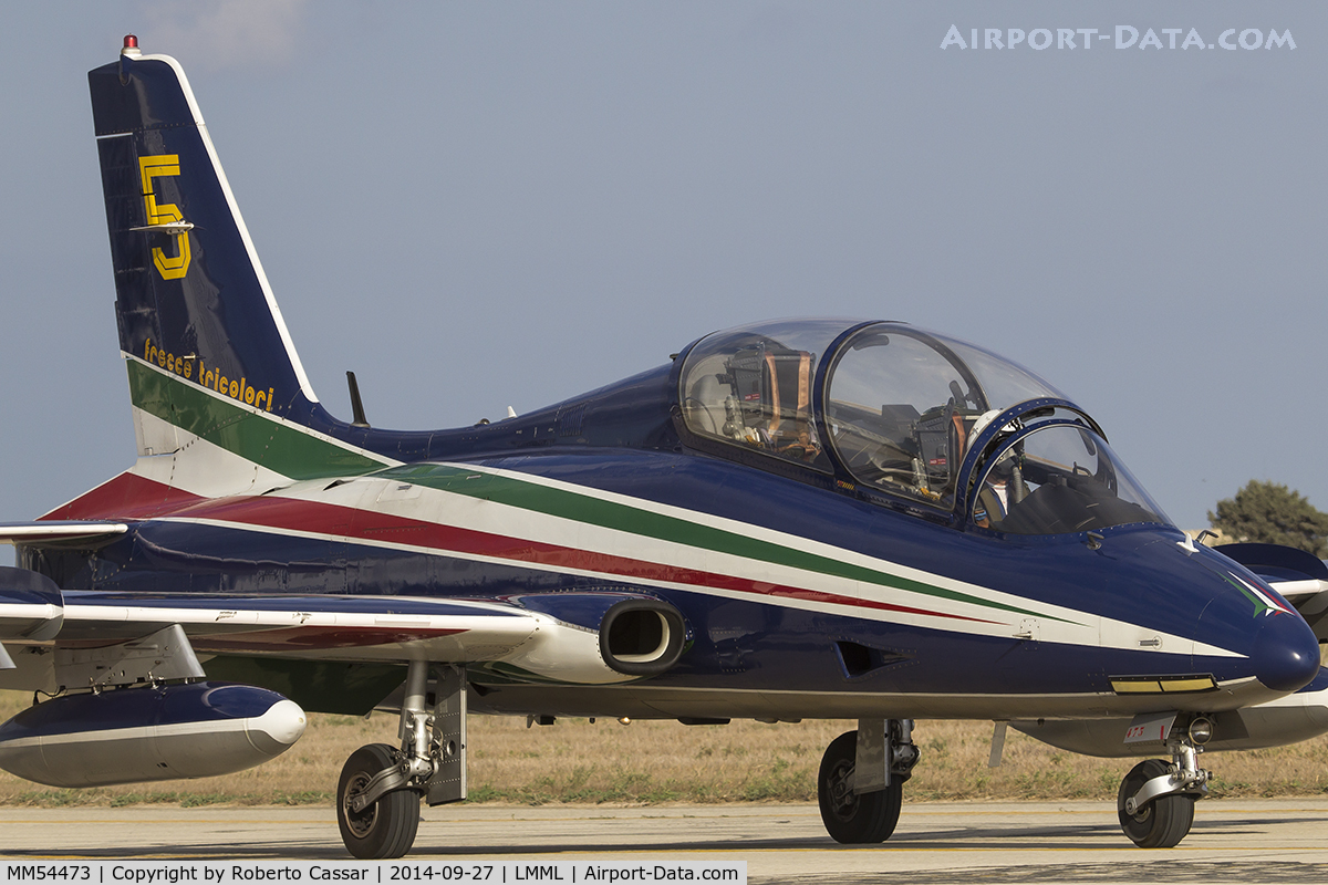 MM54473, Aermacchi MB-339PAN C/N 6668/058/AD002, Malta International Airshow 2014