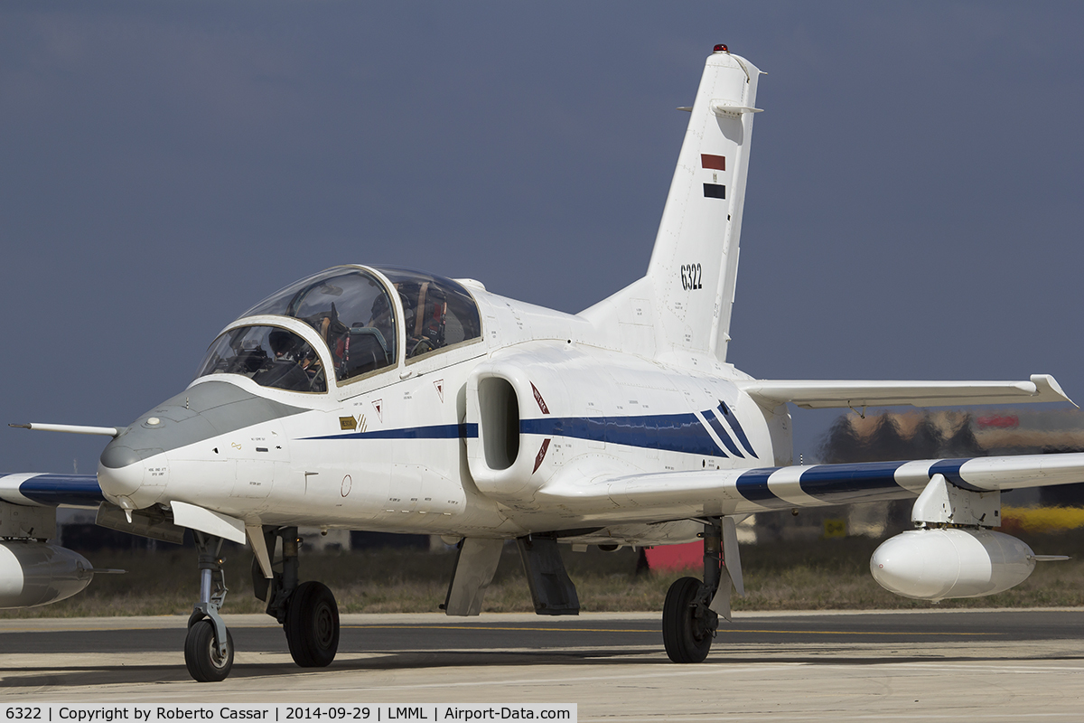 6322, NAMC/PAC K-8E Karakorum C/N L8E3200086, Malta International Airshow 2014