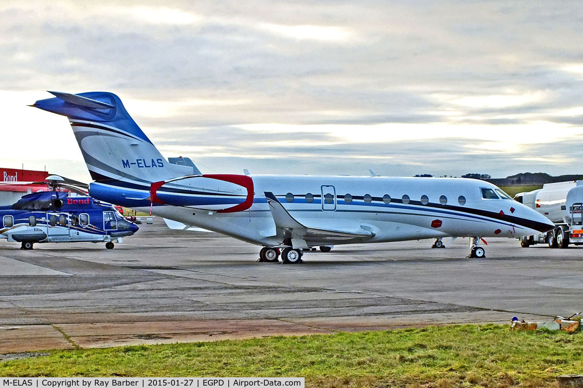 M-ELAS, 2014 Israel Aircraft Industries Gulfstream G280 C/N 2049, IAI G280 [2049] Aberdeen-Dyce~G 27/01/2015