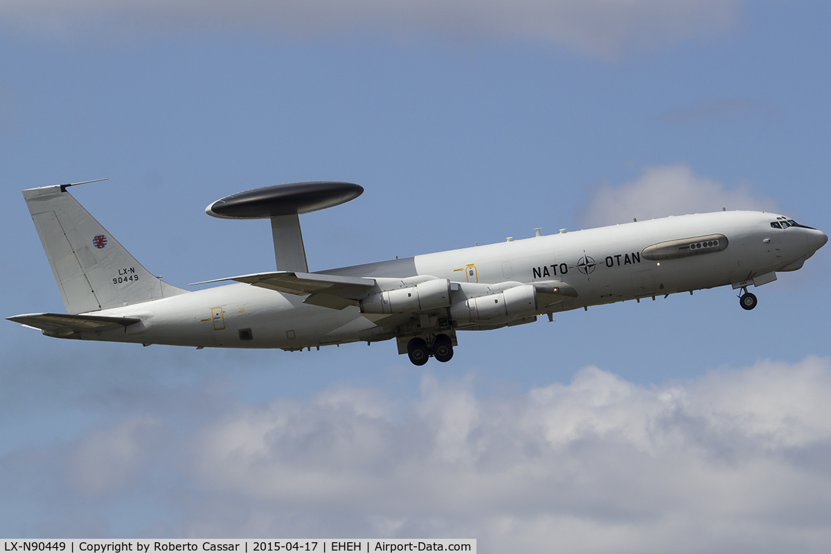 LX-N90449, 1983 Boeing E-3A Sentry C/N 22844, Eindhoven