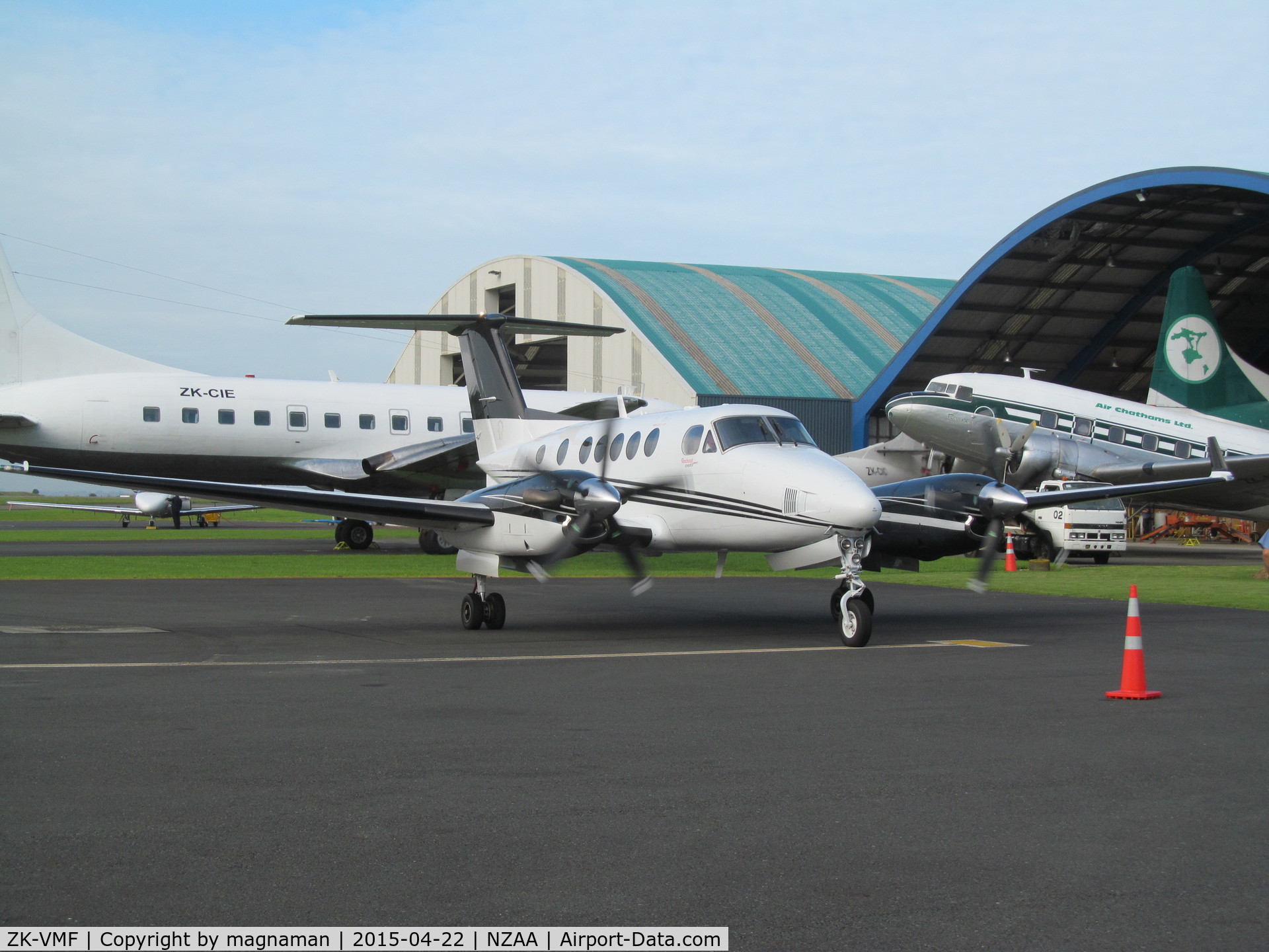 ZK-VMF, 2008 Hawker Beechcraft B200GT King Air C/N BY-57, and rest