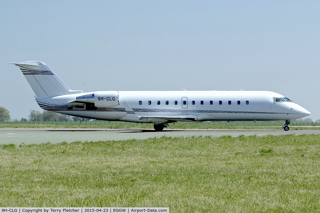 9H-CLG, 2006 Bombardier Challenger 850 (CL-600-2B19) C/N 8063, Canadair CL-600-2B19 Challenger 850, c/n: 8063
 at Luton