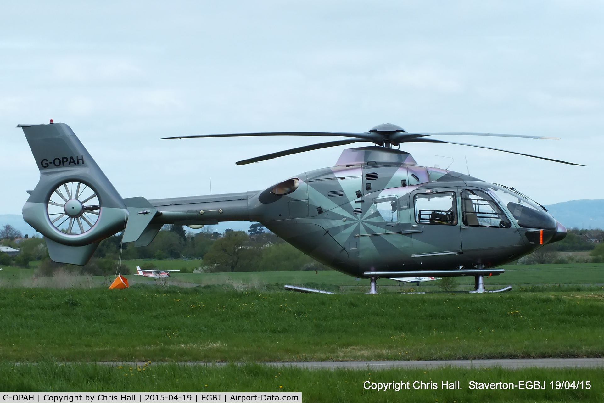 G-OPAH, 2007 Eurocopter EC-135T-2+ C/N 0635, at Staverton