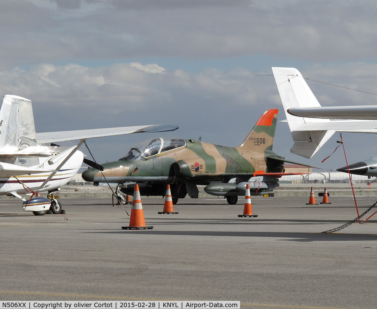N506XX, British Aerospace Hawk Mk.67 C/N 382/6K011, Crashed at Yuma 11 march 2015