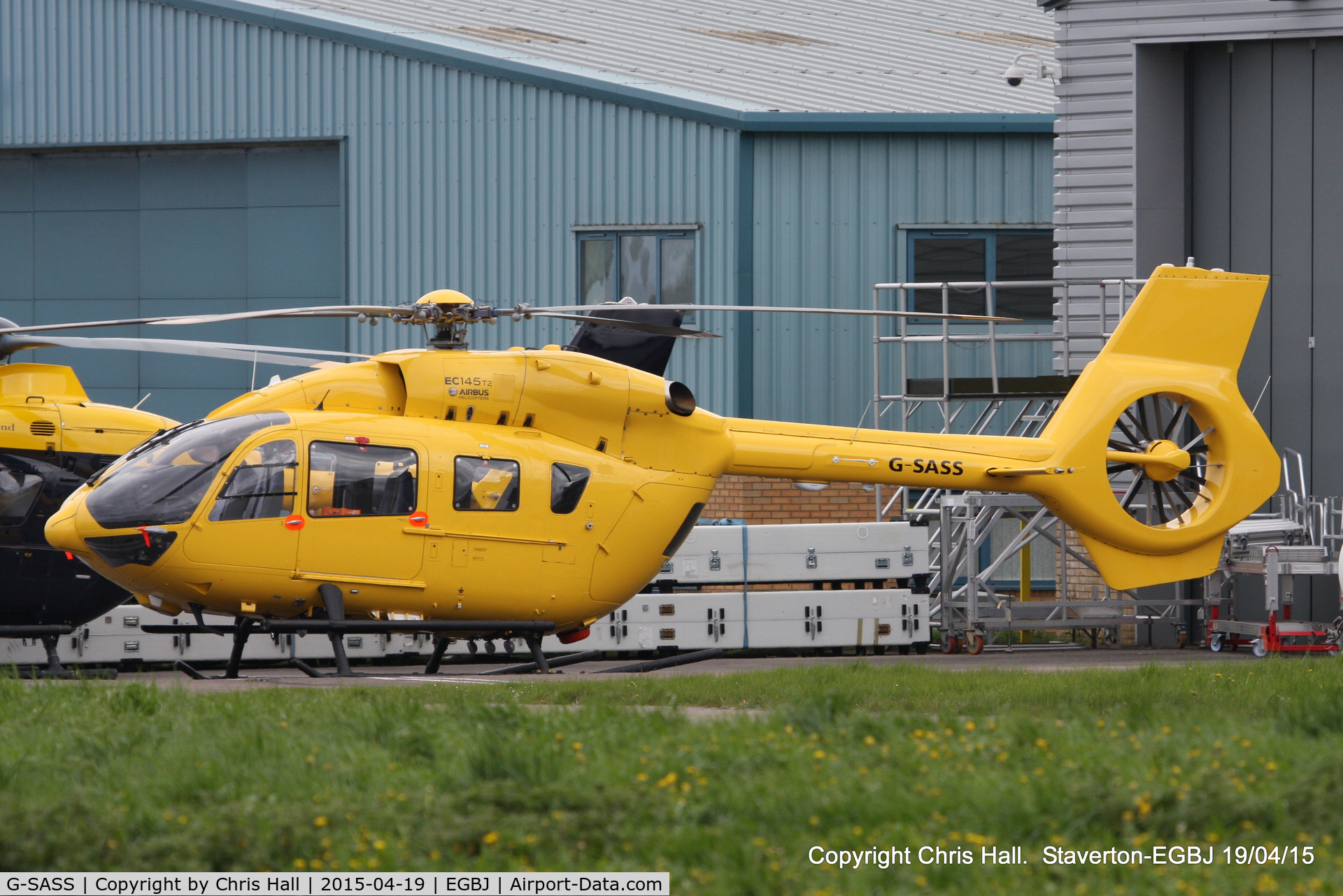 G-SASS, 2014 Airbus Helicopters EC-145T-2 (BK-117D-2) C/N 20022, at Staverton