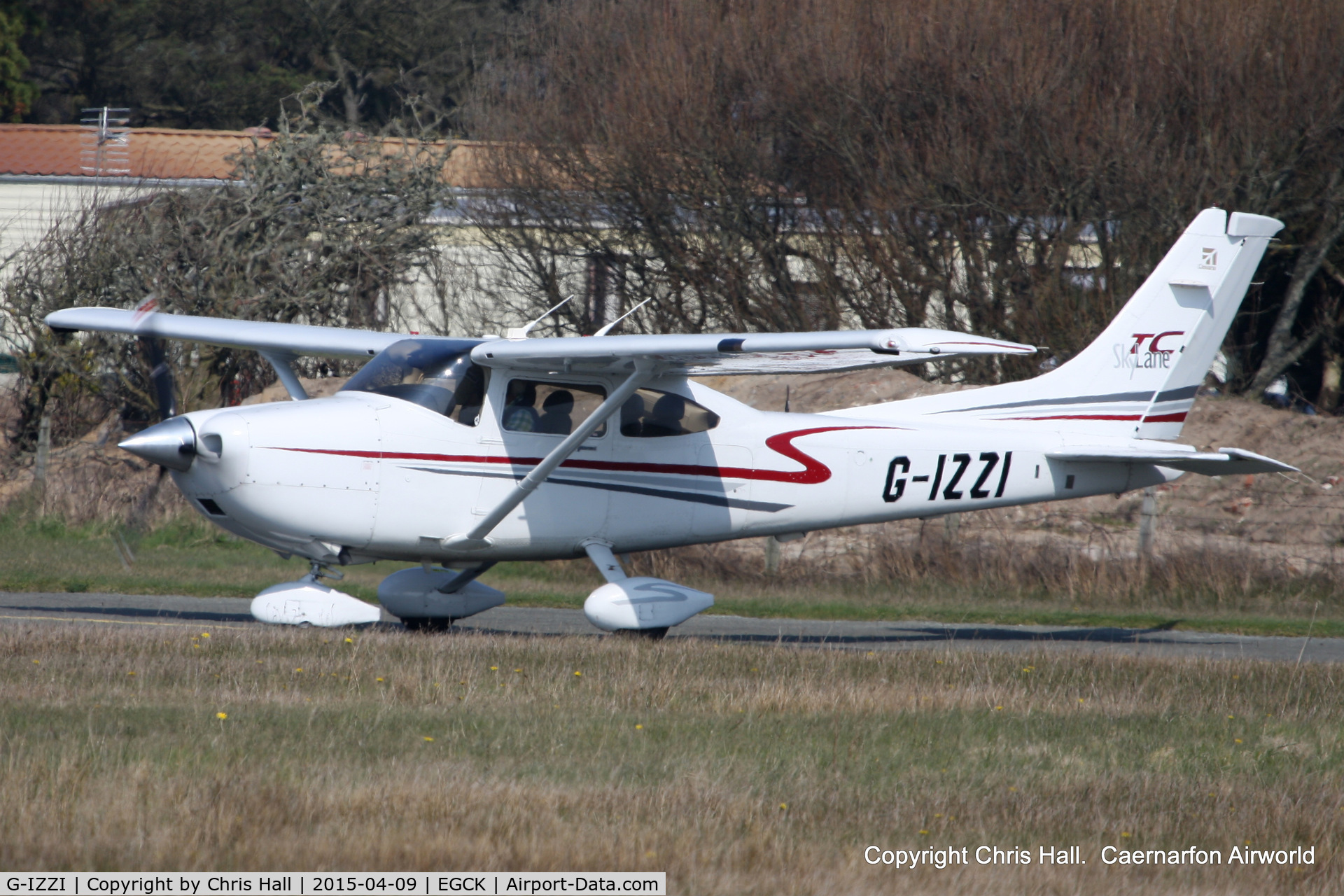 G-IZZI, 2001 Cessna T182T Turbo Skylane C/N T18208100, at Caernarfon