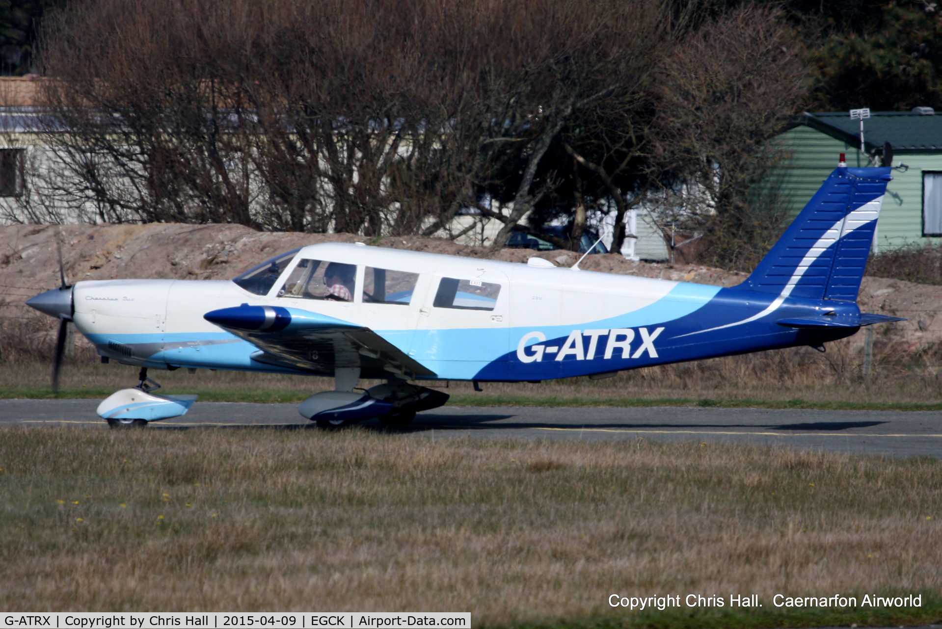 G-ATRX, 1966 Piper PA-32-260 Cherokee Six Cherokee Six C/N 32-390, at Caernarfon