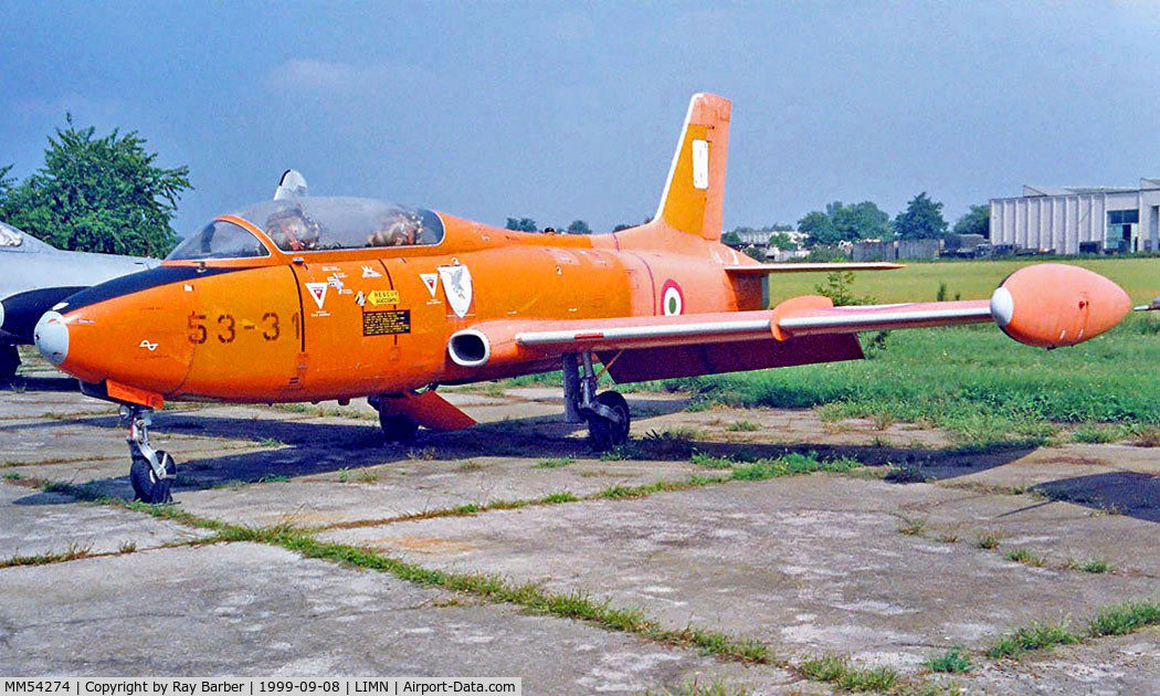 MM54274, Aermacchi MB-326 C/N 6439/180, Aermacchi MB-326 [6439] (Italian Air Force) Cameri-Novari~I 08/09/1999