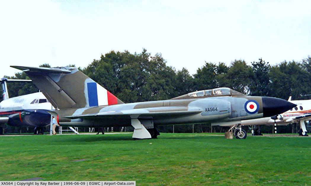 XA564, Gloster Javelin FAW.1 C/N Not found XA564, Gloster Javelin FAW.1 [Unknown] (Royal Air Force) RAF Cosford~G 09/06/1996