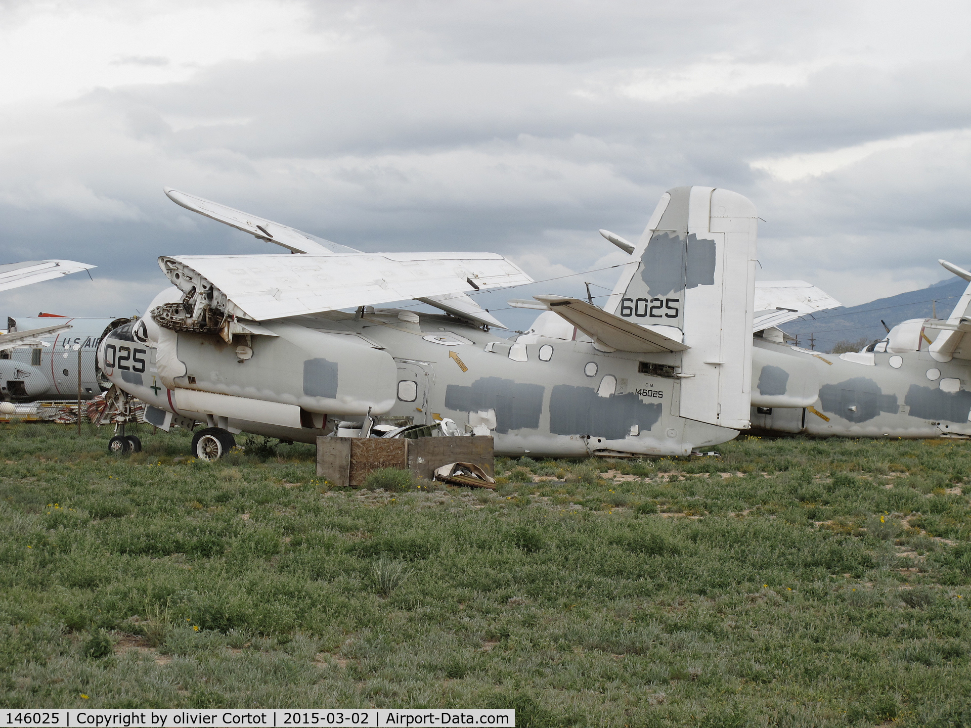 146025, Grumman C-1A Trader C/N 55, near DM, AZ