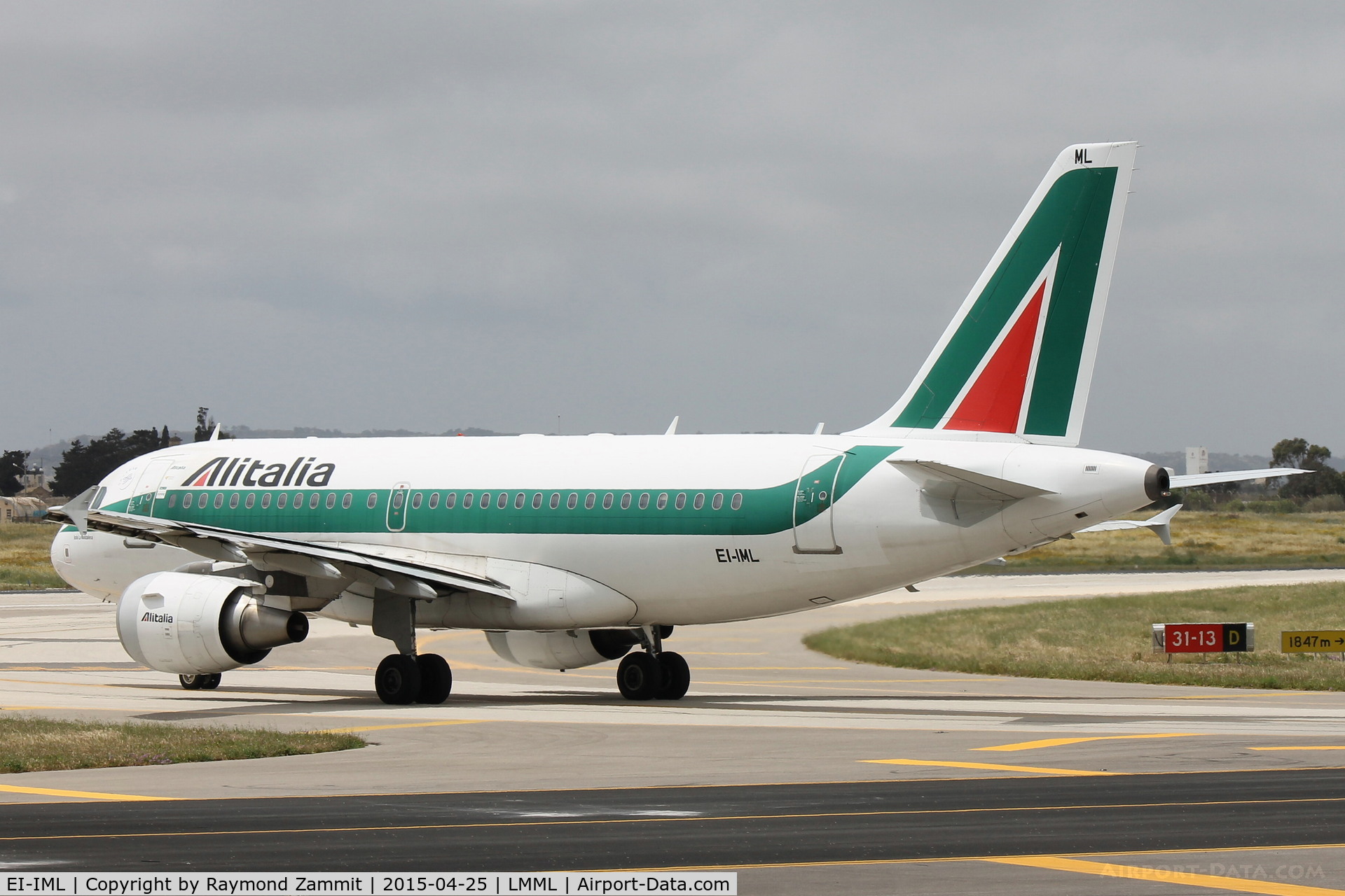 EI-IML, 2004 Airbus A319-112 C/N 2127, A319 EI-IML Alitalia