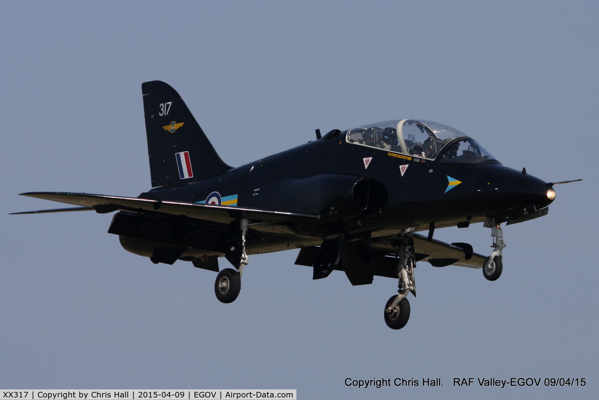 XX317, 1980 Hawker Siddeley Hawk T.1A C/N 159/312142, RAF 208 Sqn