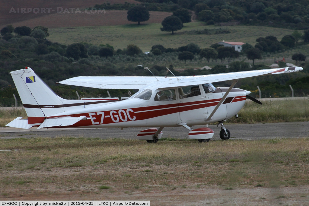 E7-GOC, 1979 Reims F172N Skyhawk C/N 1855, Parked