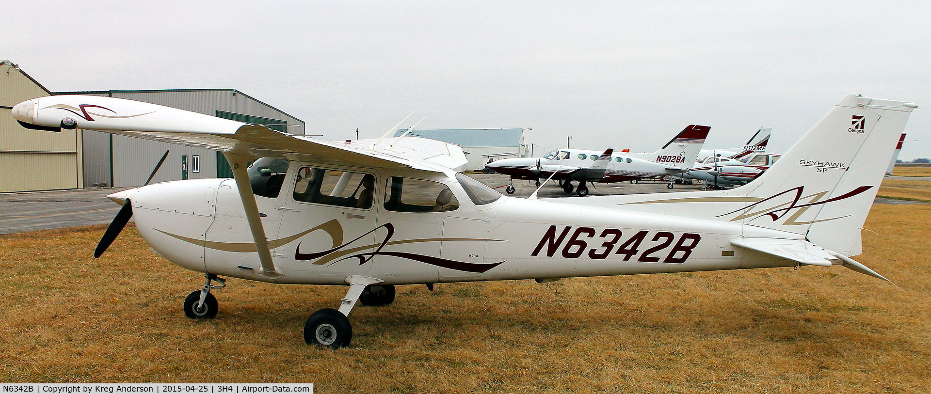 N6342B, 2008 Cessna 172S C/N 172S10842, EAA Chapter 1342 Fly-in