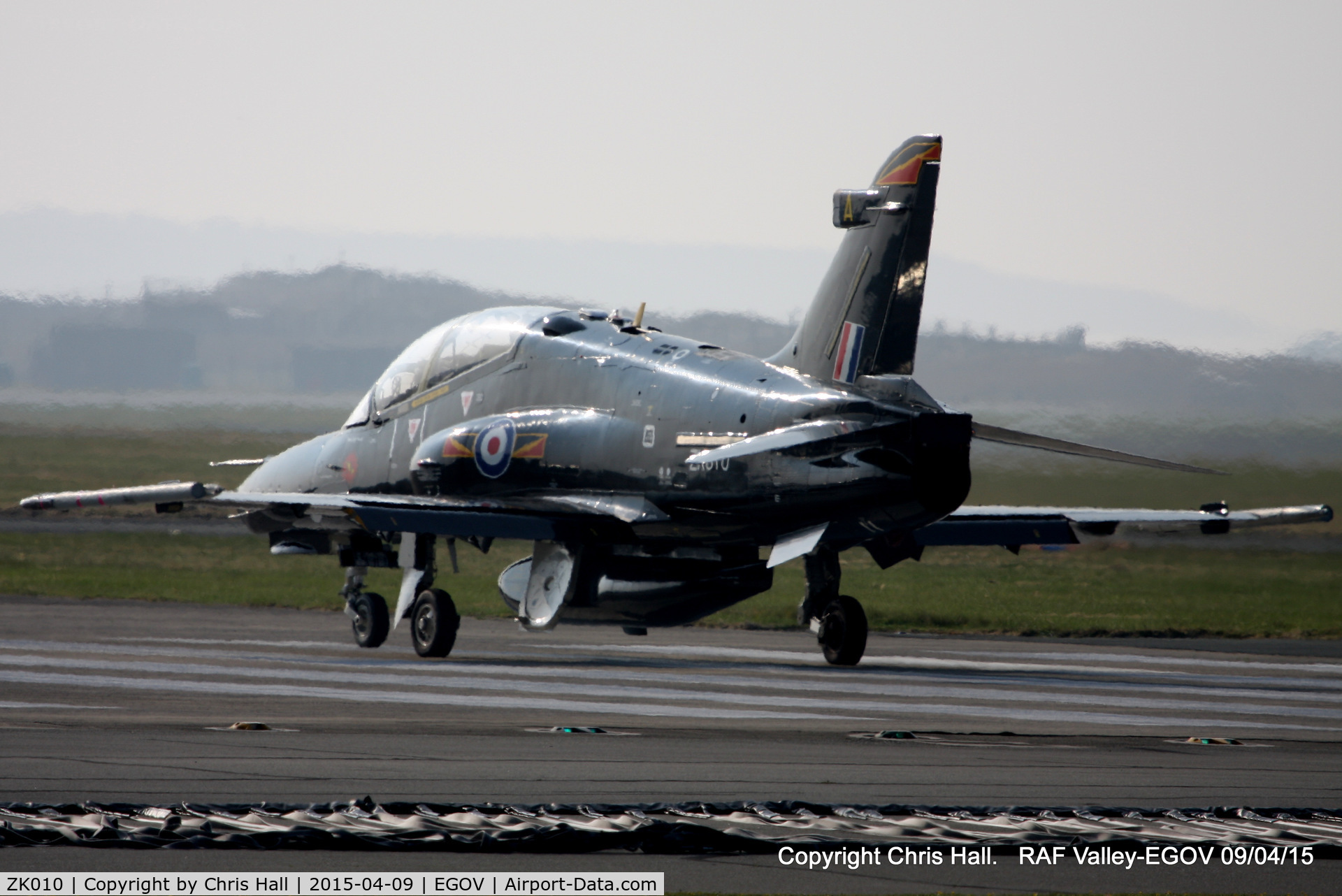 ZK010, 2005 British Aerospace Hawk T2 C/N RT001/1239, RAF IV Sqn