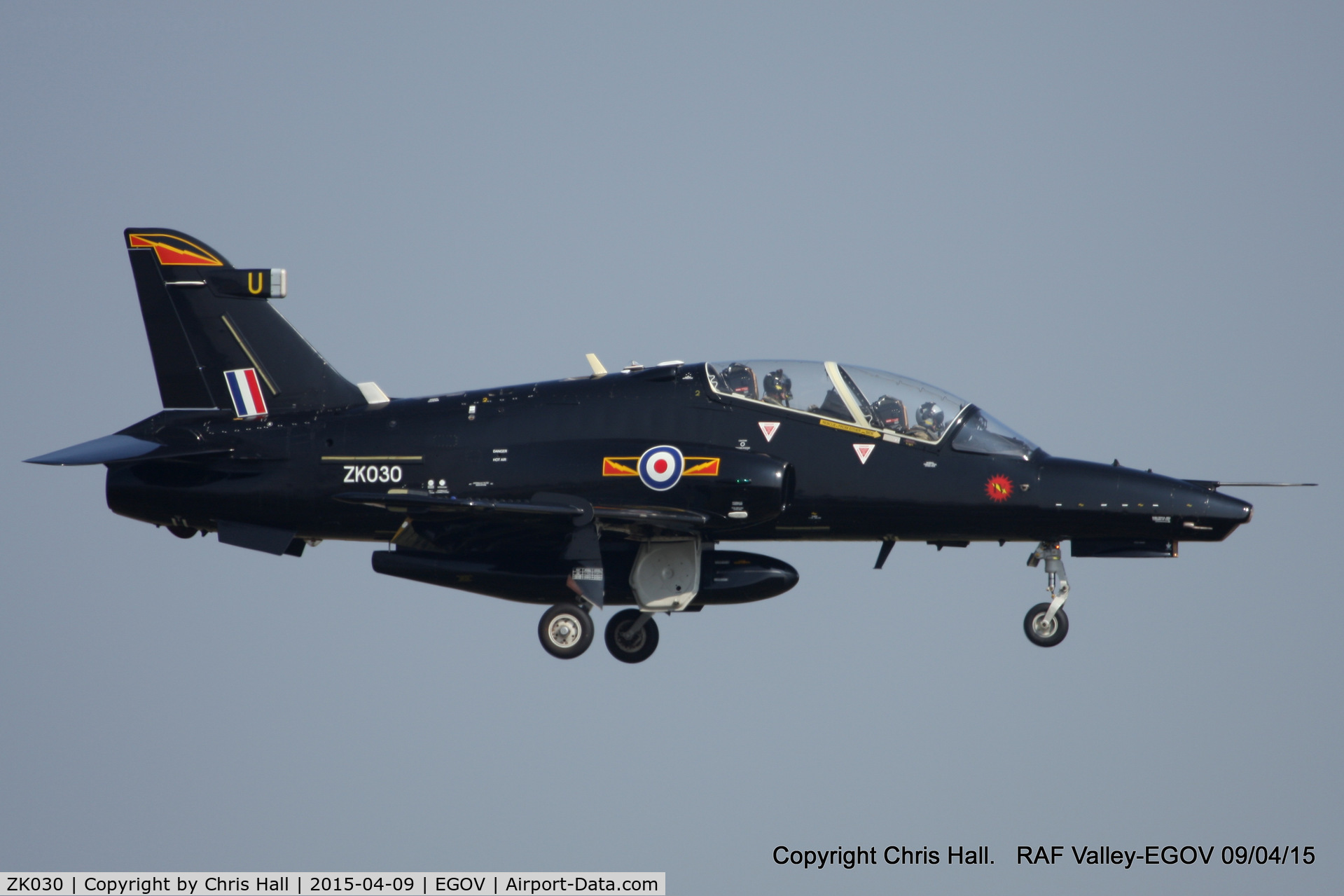 ZK030, 2010 British Aerospace Hawk T2 C/N RT021/1259, RAF IV Sqn