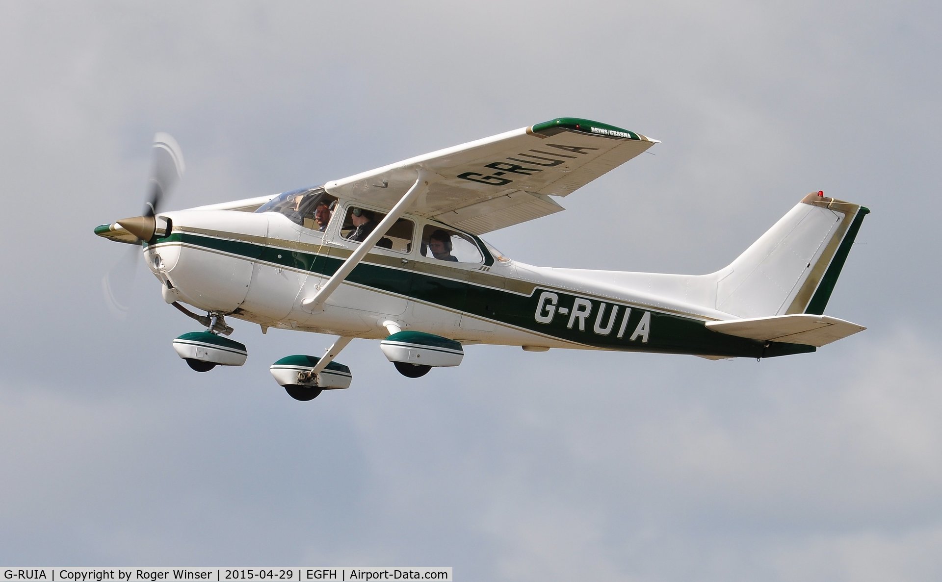 G-RUIA, 1979 Reims F172N Skyhawk C/N 1856, Resident Skyhawk operated by Cambrian Flying Club.