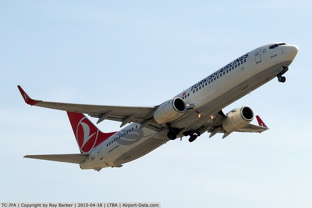 TC-JYA, 2011 Boeing 737-9F2/ER C/N 40973, 737-9F2ER [40973] (THY Turkish Airlines) Istanbul-Ataturk~TC 18/04/2015