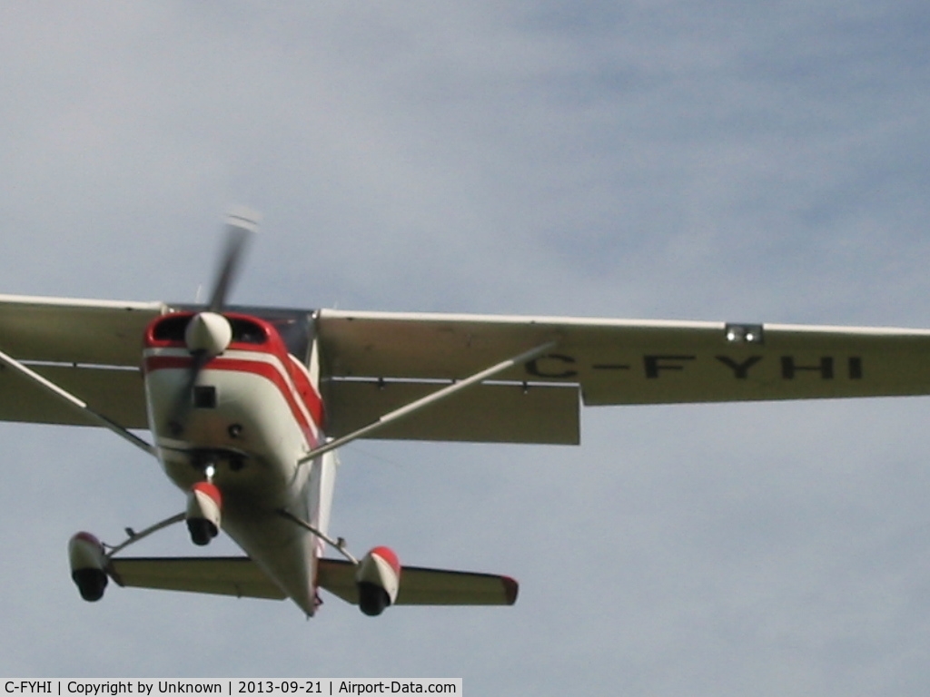C-FYHI, 1967 Cessna 150G C/N 15065382, Taken somewhere in Alberta
