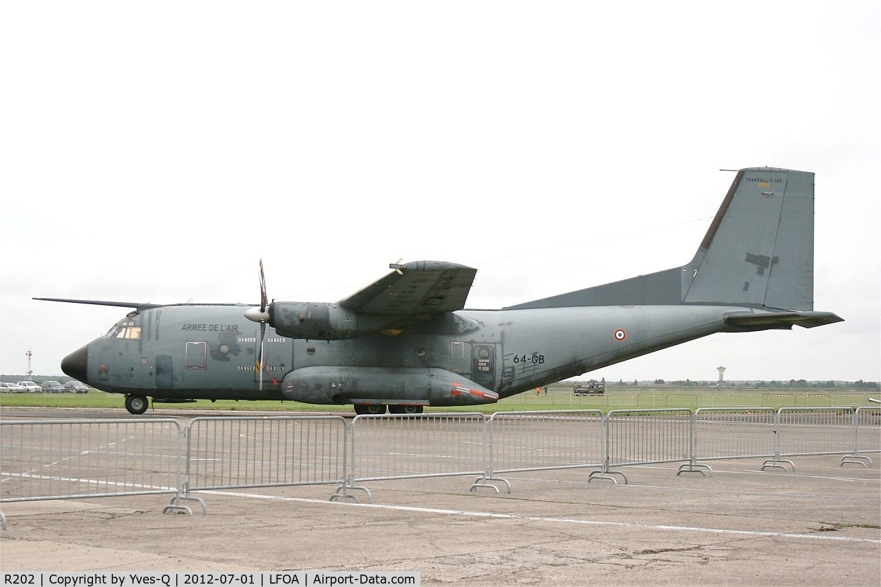 R202, Transall C-160R C/N 202, French Air Force Transall C-160R, Static display, Avord Air Base 702 (LFOA)  Open day 2012