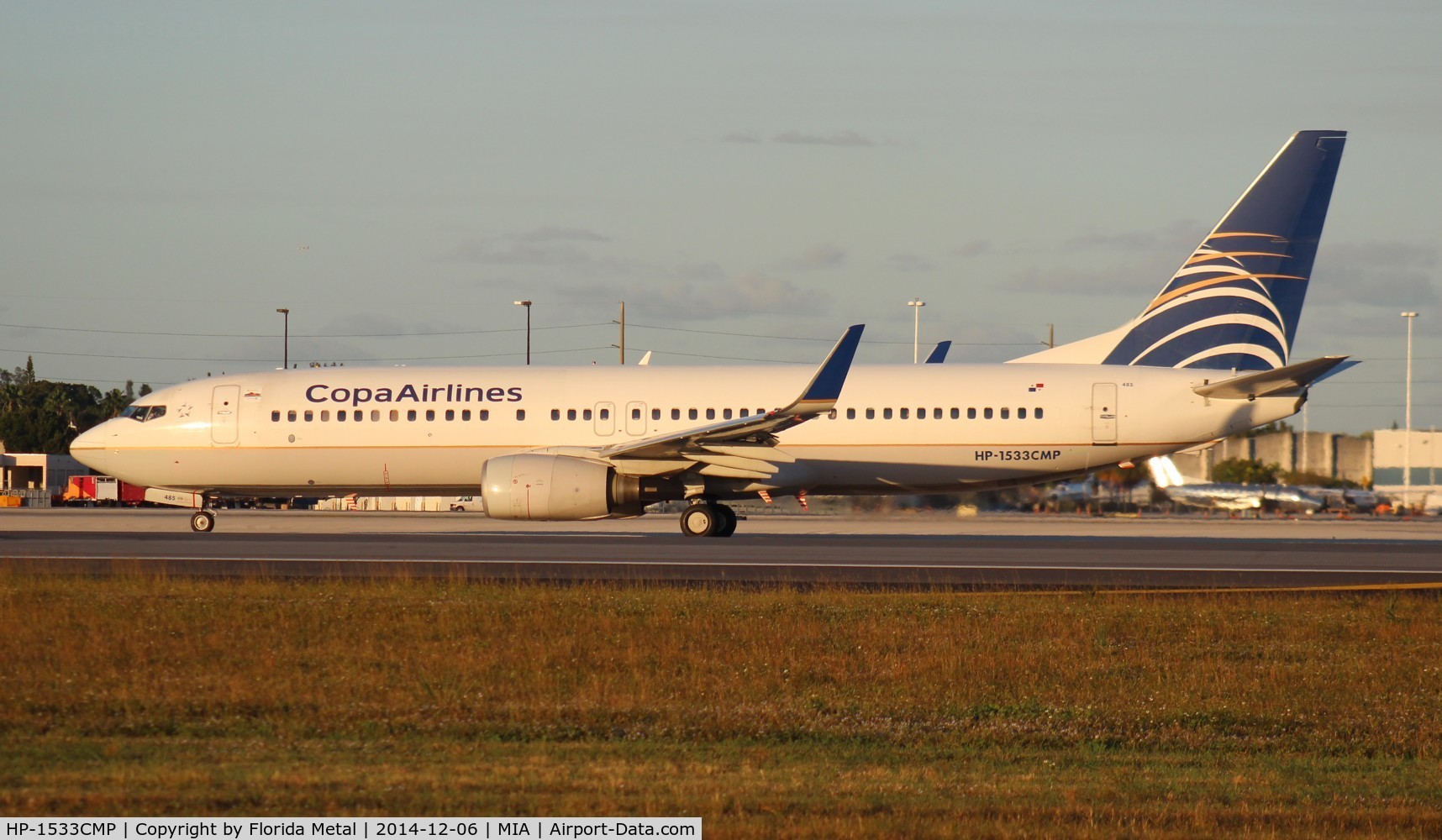 HP-1533CMP, 2007 Boeing 737-8V3 C/N 35067, Copa 737-800