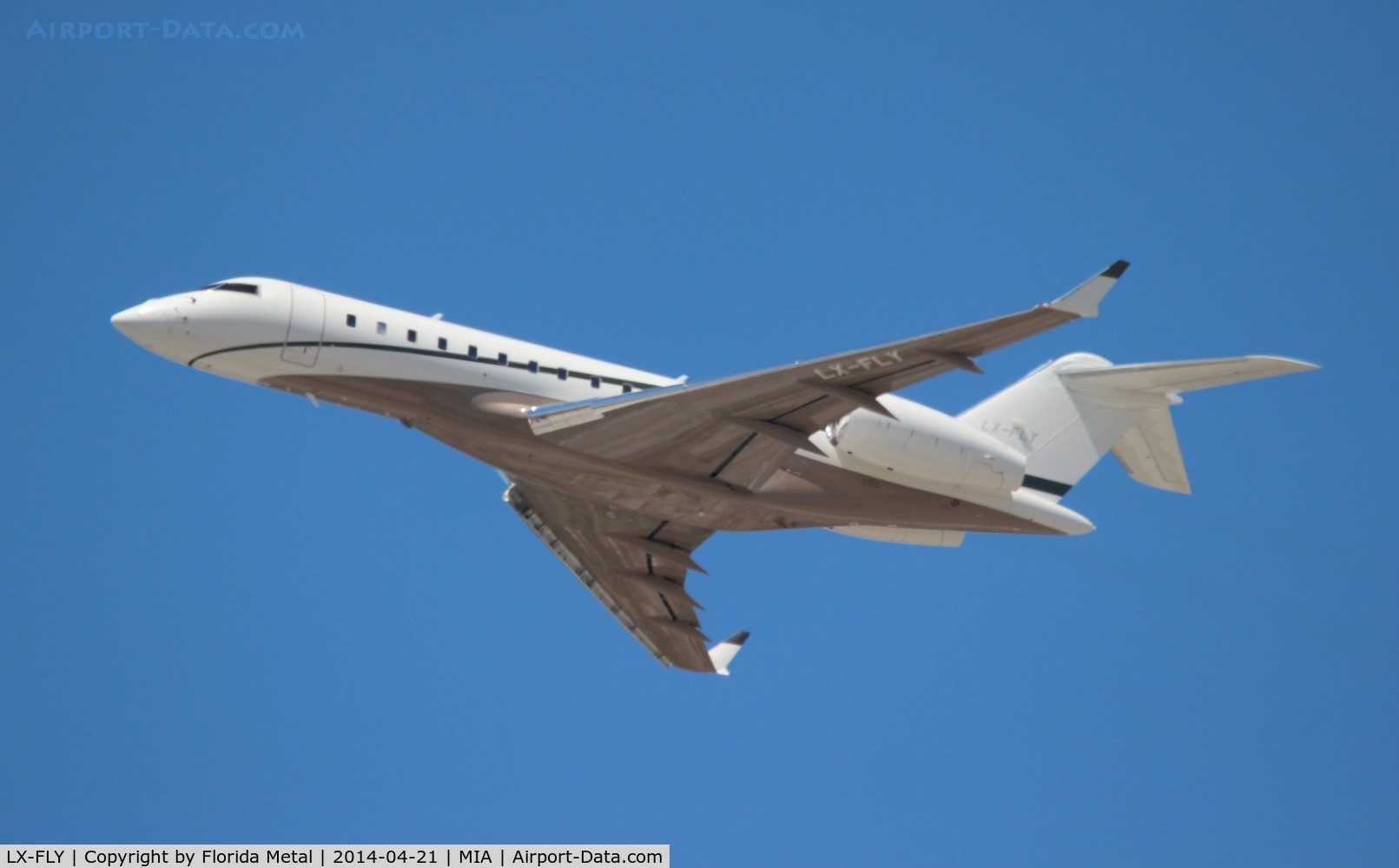 LX-FLY, 2008 Bombardier BD-700-1A10 Global Express C/N 9252, Global Express XRS