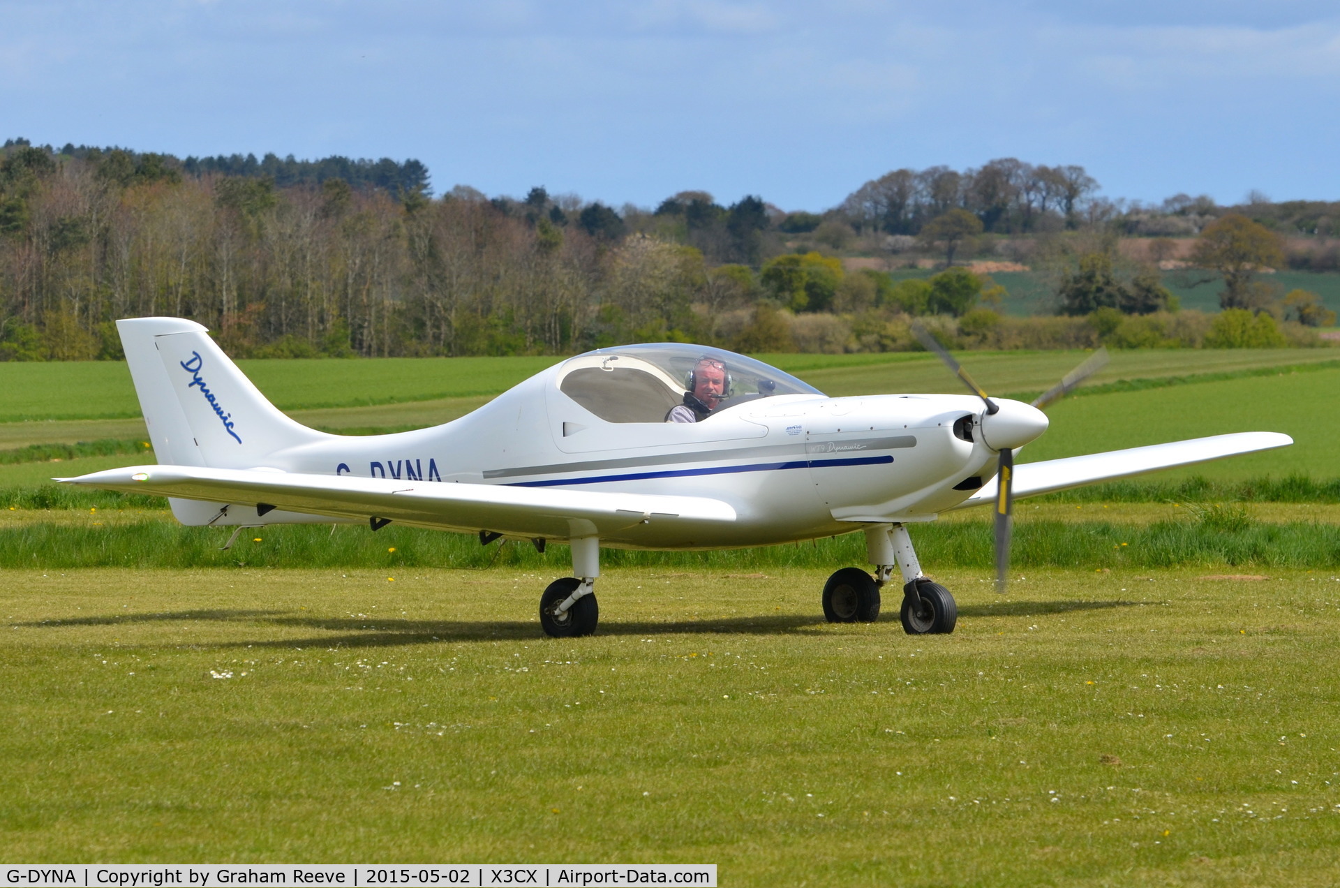 G-DYNA, 2006 Aerospool WT-9 Dynamic C/N DY135/2006, Just landed at Northrepps.