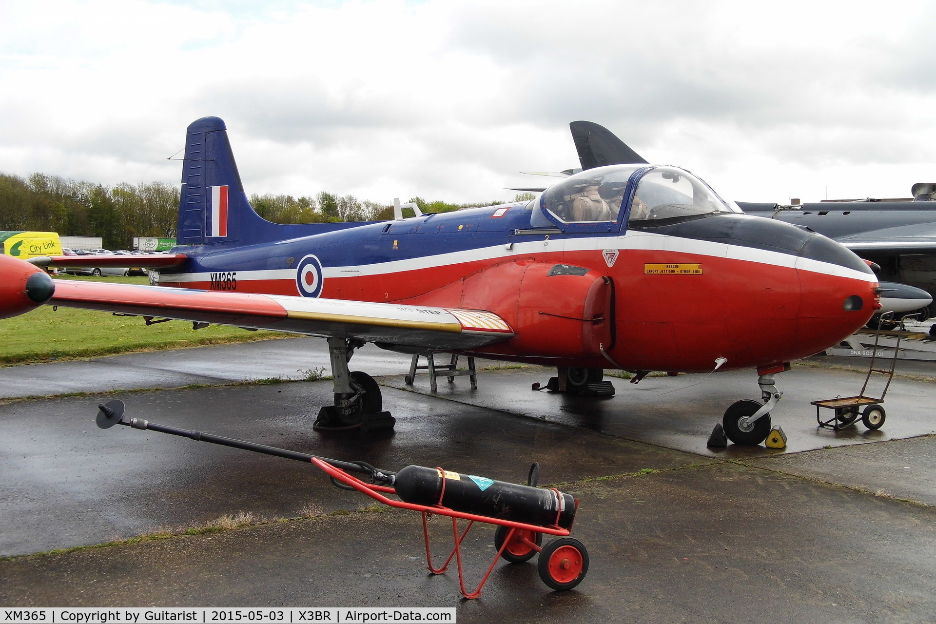XM365, 1960 Hunting P-84 Jet Provost T.3A C/N PAC/W/9241, At Bruntingthorpe