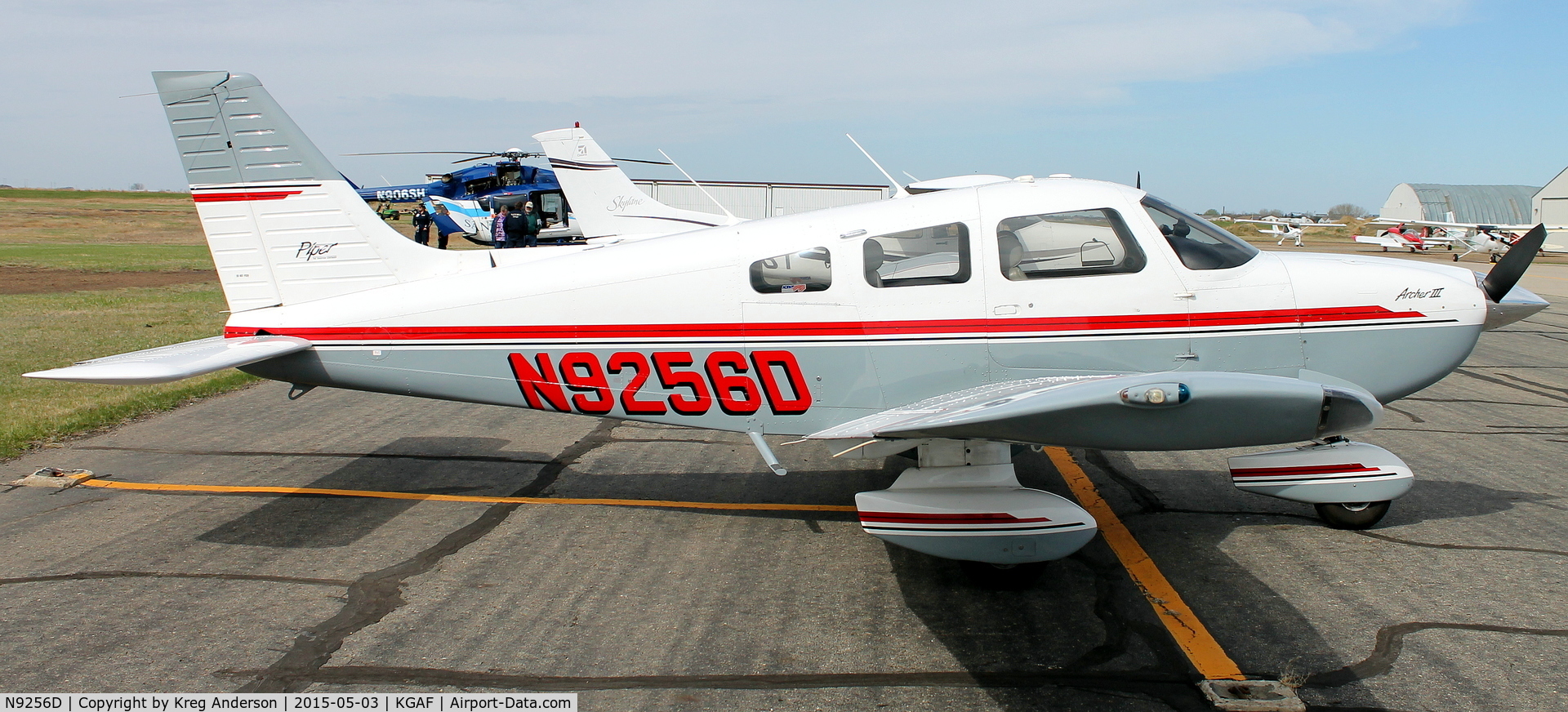 N9256D, 1995 Piper PA-28-181 Archer II C/N 2890227, 2015 EAA Chapter 380 Fly-in